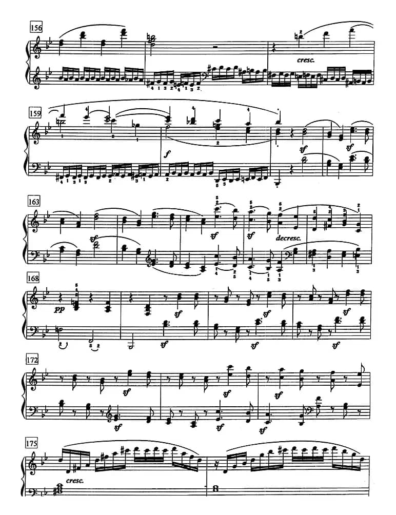 钢琴教程第七级 大型乐曲（降B大调奏鸣曲 Op.22 第一乐章）