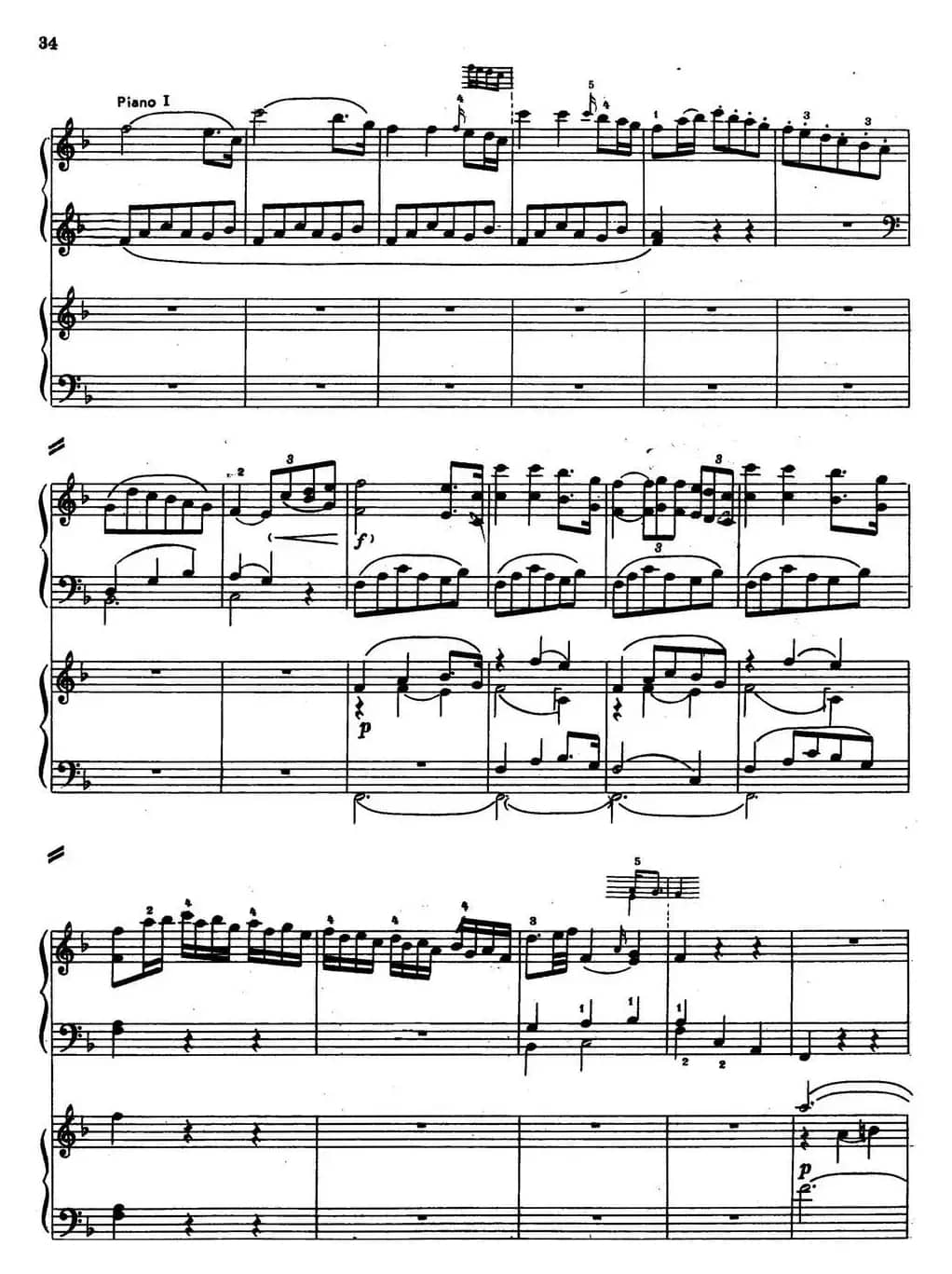 二十八部钢琴协奏曲 No.11（P31-42）