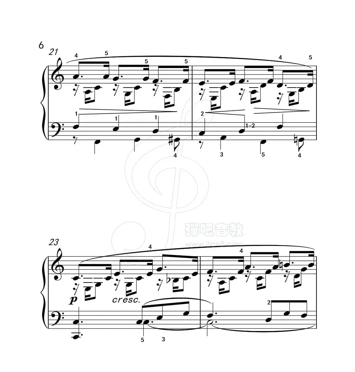 练习曲 25（克拉莫钢琴练习曲60首）