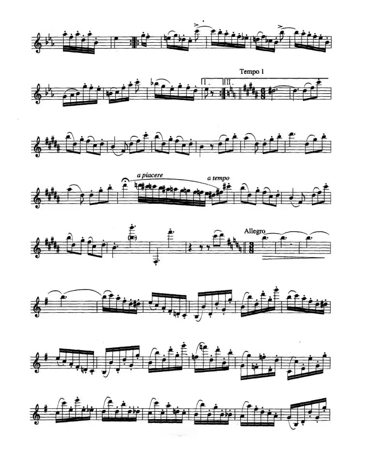 单簧管考级教材·第十级