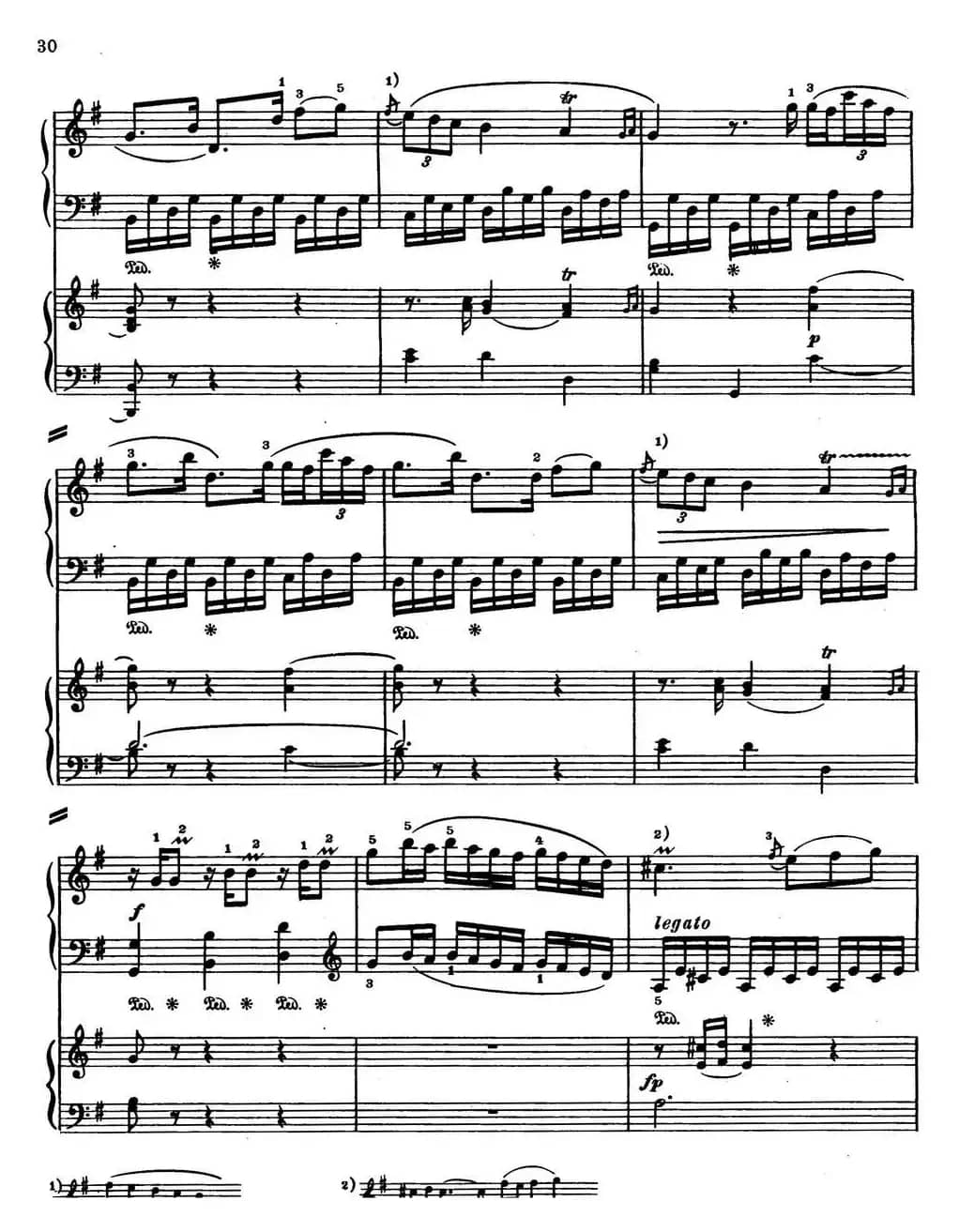 二十八部钢琴协奏曲 No.4