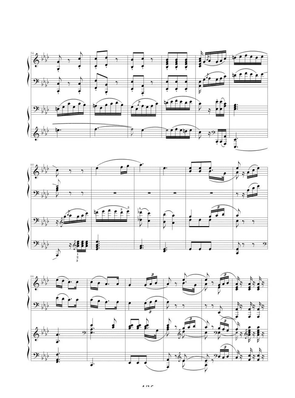 《命运》第二乐章（双钢琴）