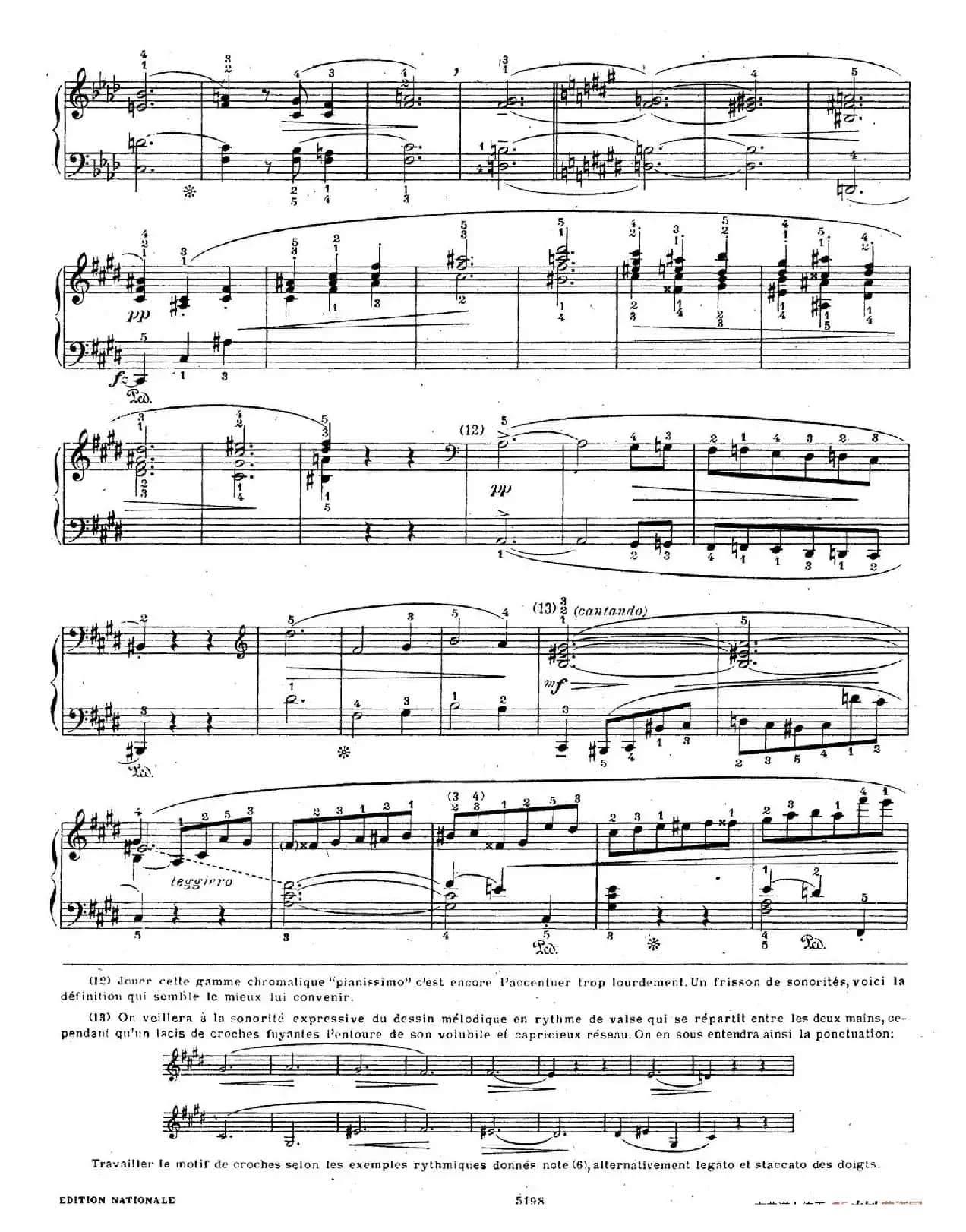 Scherzo No.4 in E Major Op.54(E大调第四谐谑曲·柯尔托教学版)