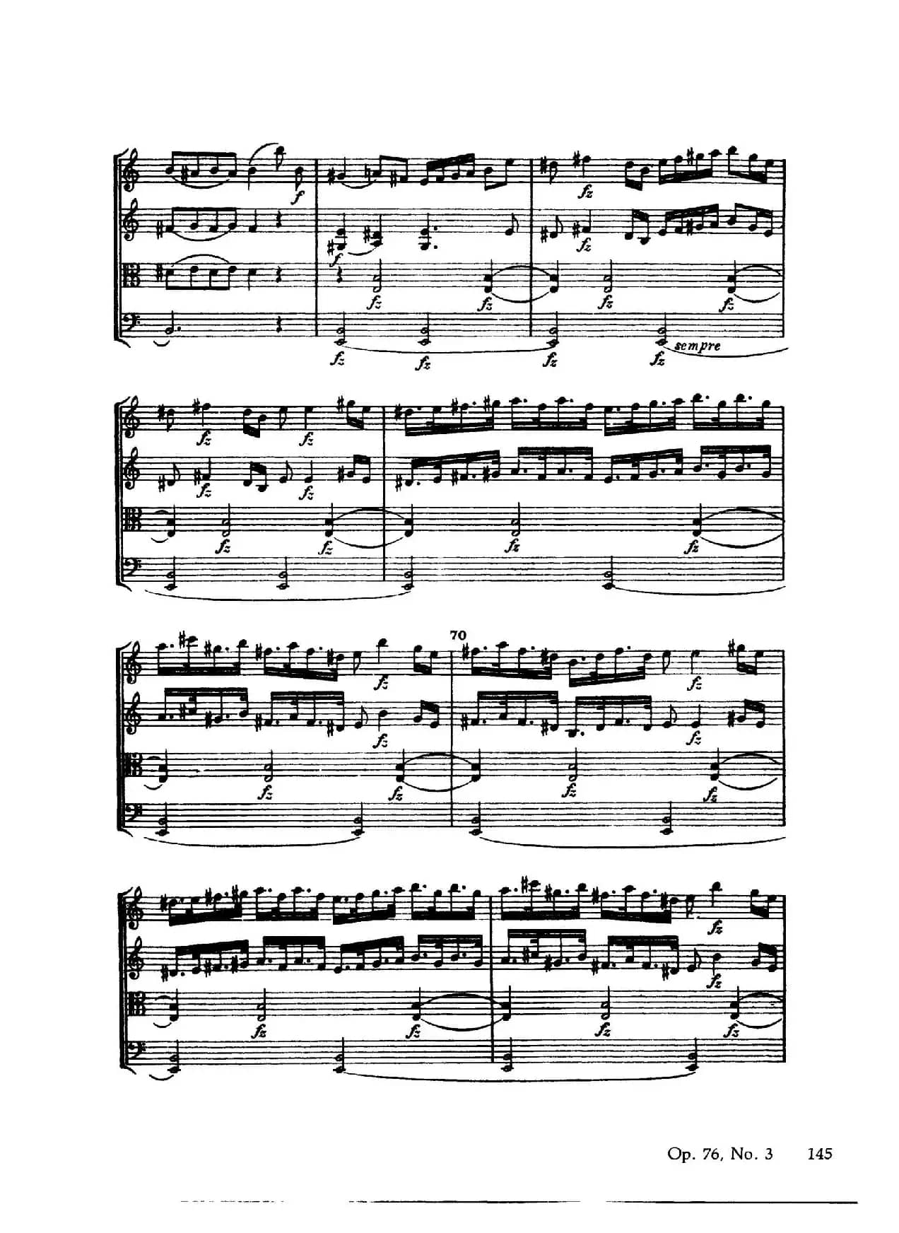 Emperor（皇帝）（弦乐四重奏总谱）