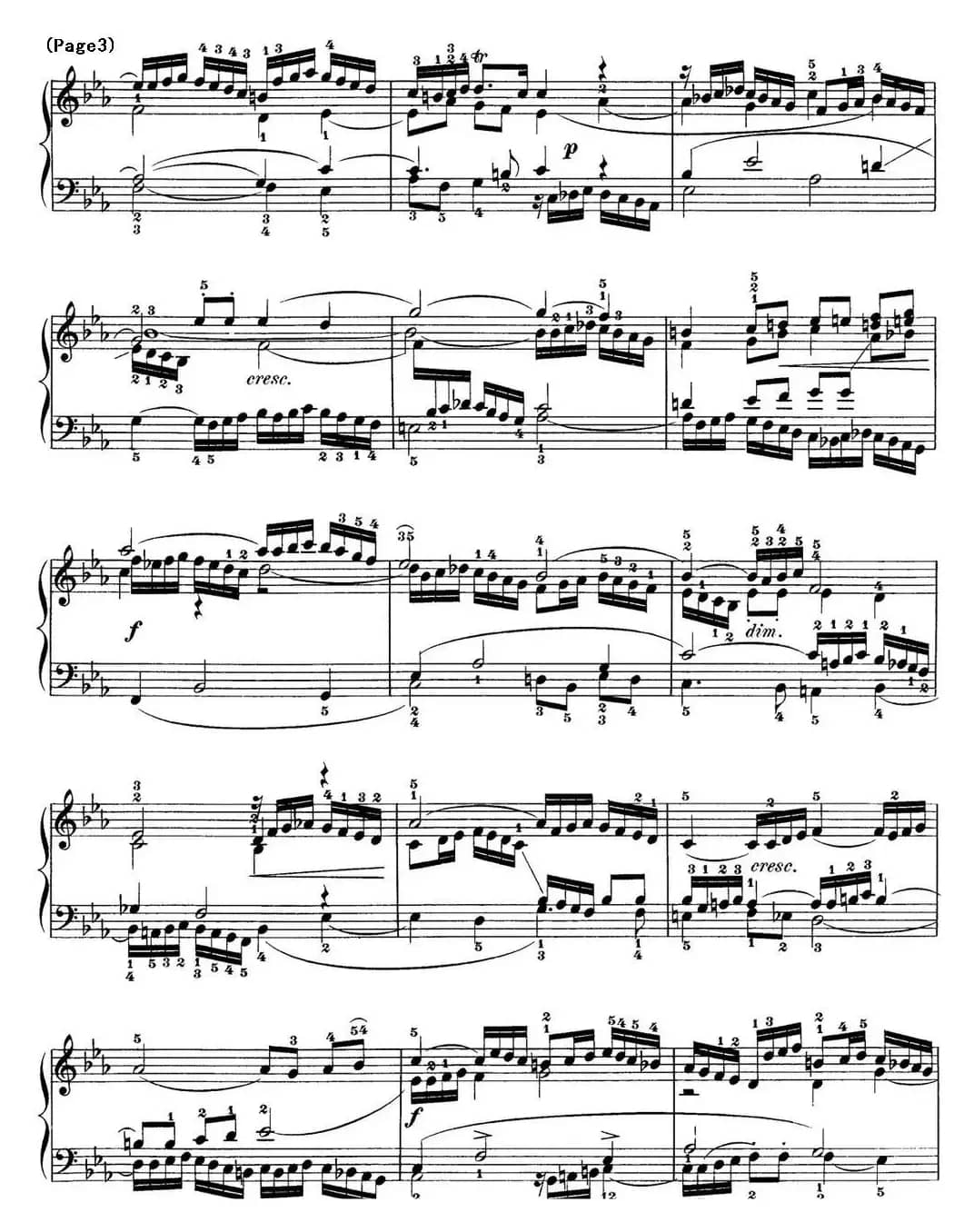 巴赫《平均律钢琴曲集·第一卷》之前奏曲（NO.7）