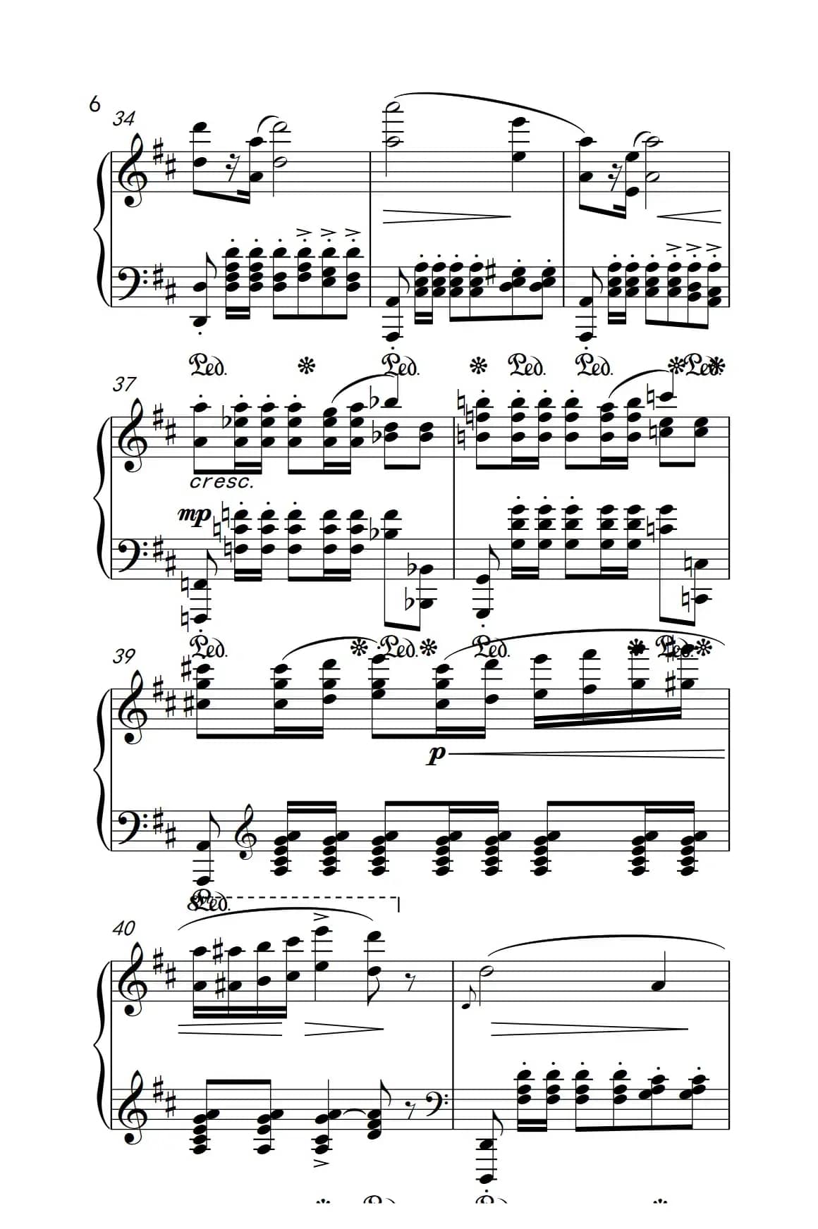 bA大调波兰舞曲