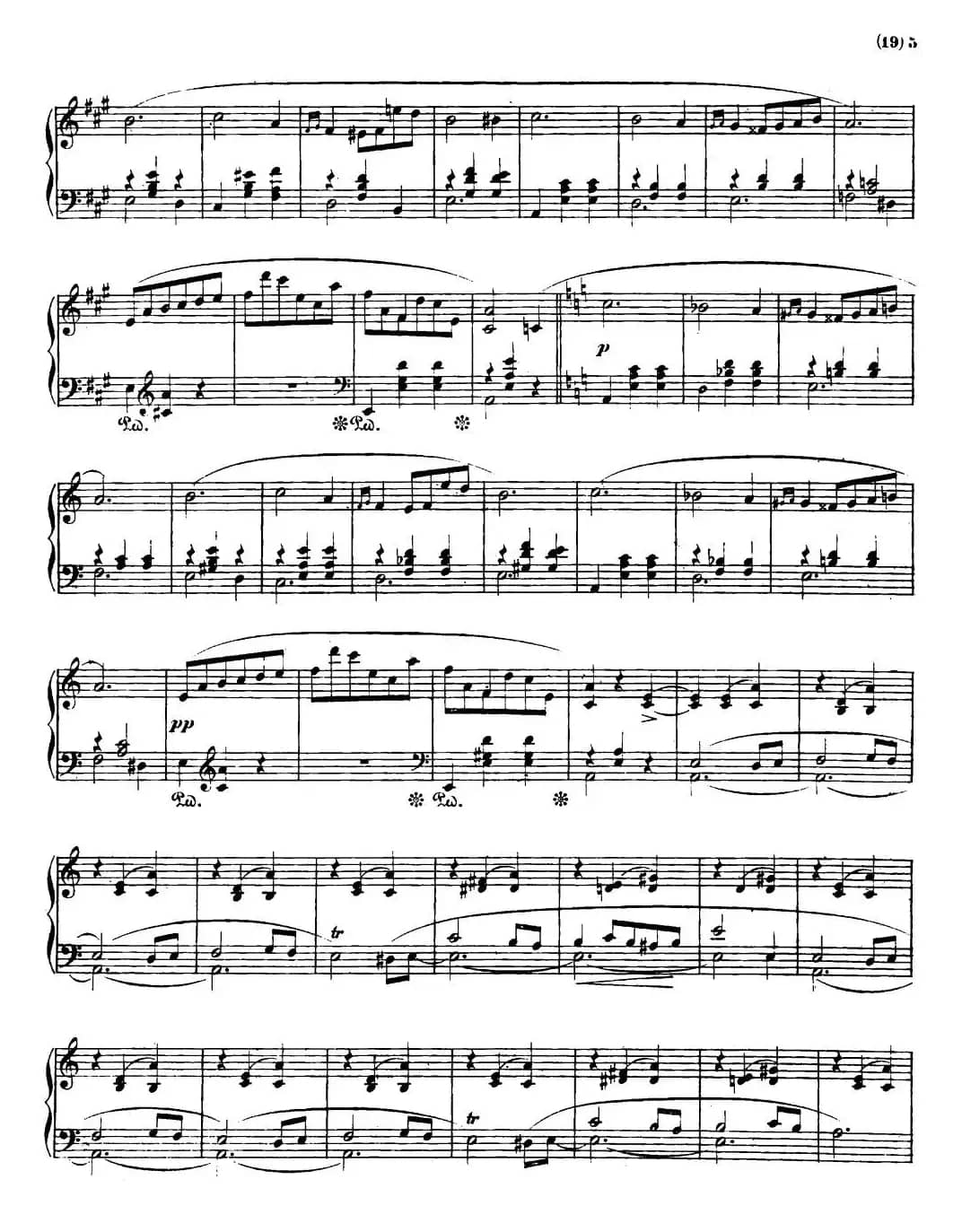 Valse brillante Op34 No2 (A小调华丽圆舞曲 Op.34-2 )