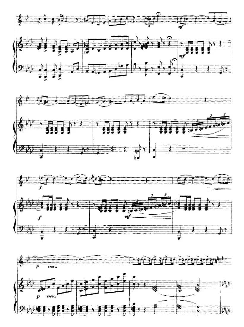 dou牛士之歌（小号+钢琴伴奏）