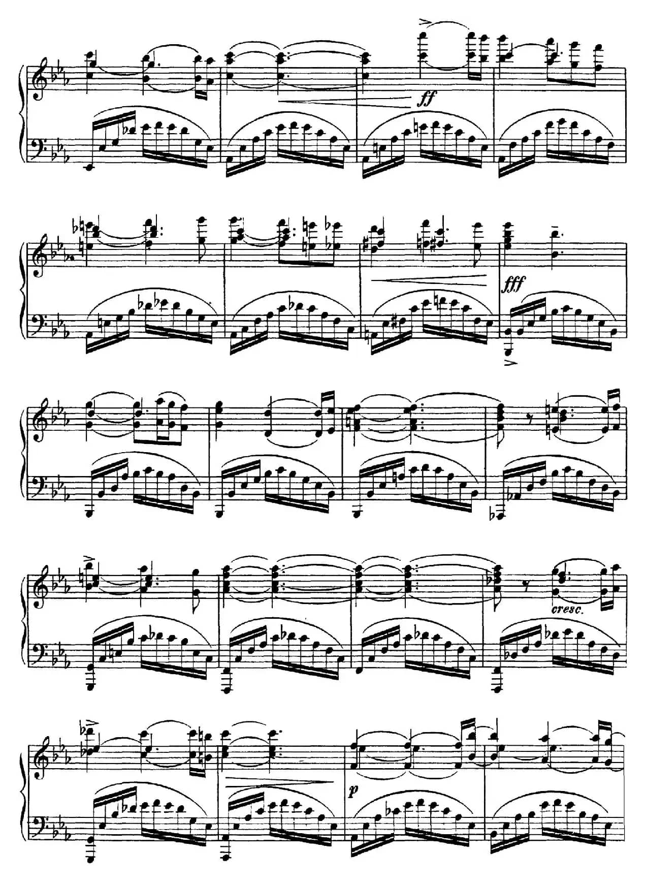 Quatre Etudes Op.41  Op.1（4首练习曲·1）