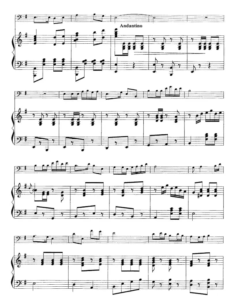 草原上升起不落的太阳（长号+钢琴伴奏）