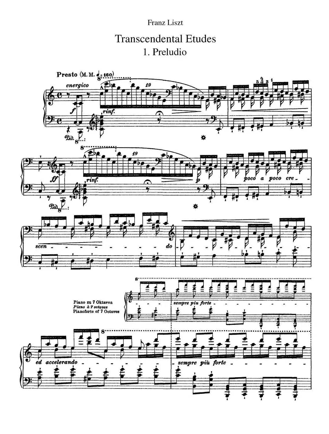 12首超级技巧练习曲：Prelude（前奏曲）