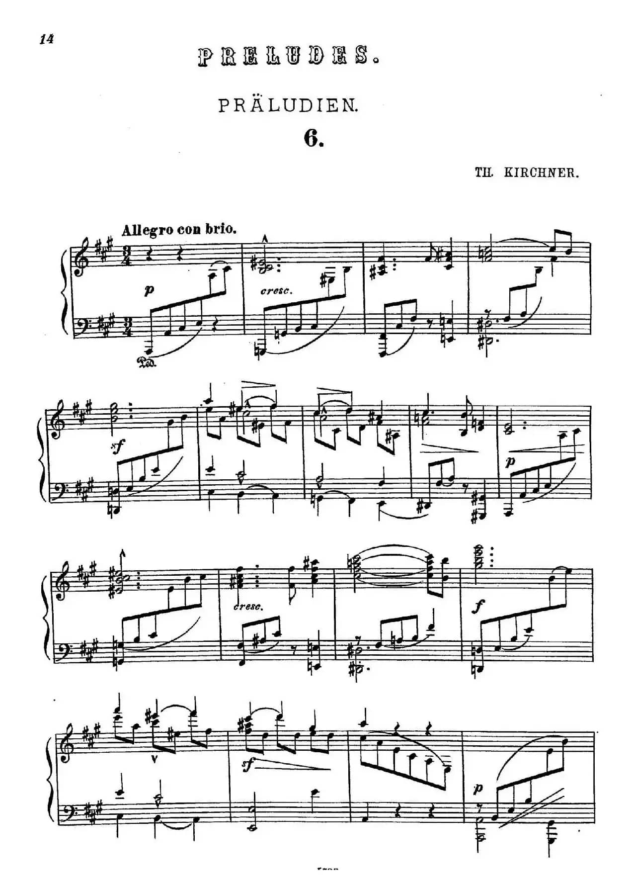 16 Preludes Op.9（16首前奏曲·6）