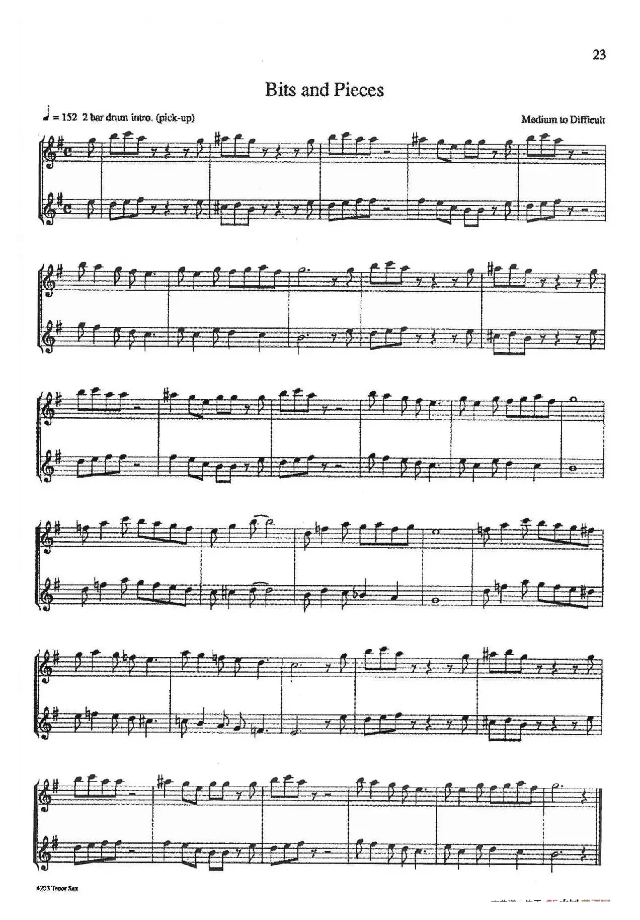 16首爵士二重奏：Bits and Pieces