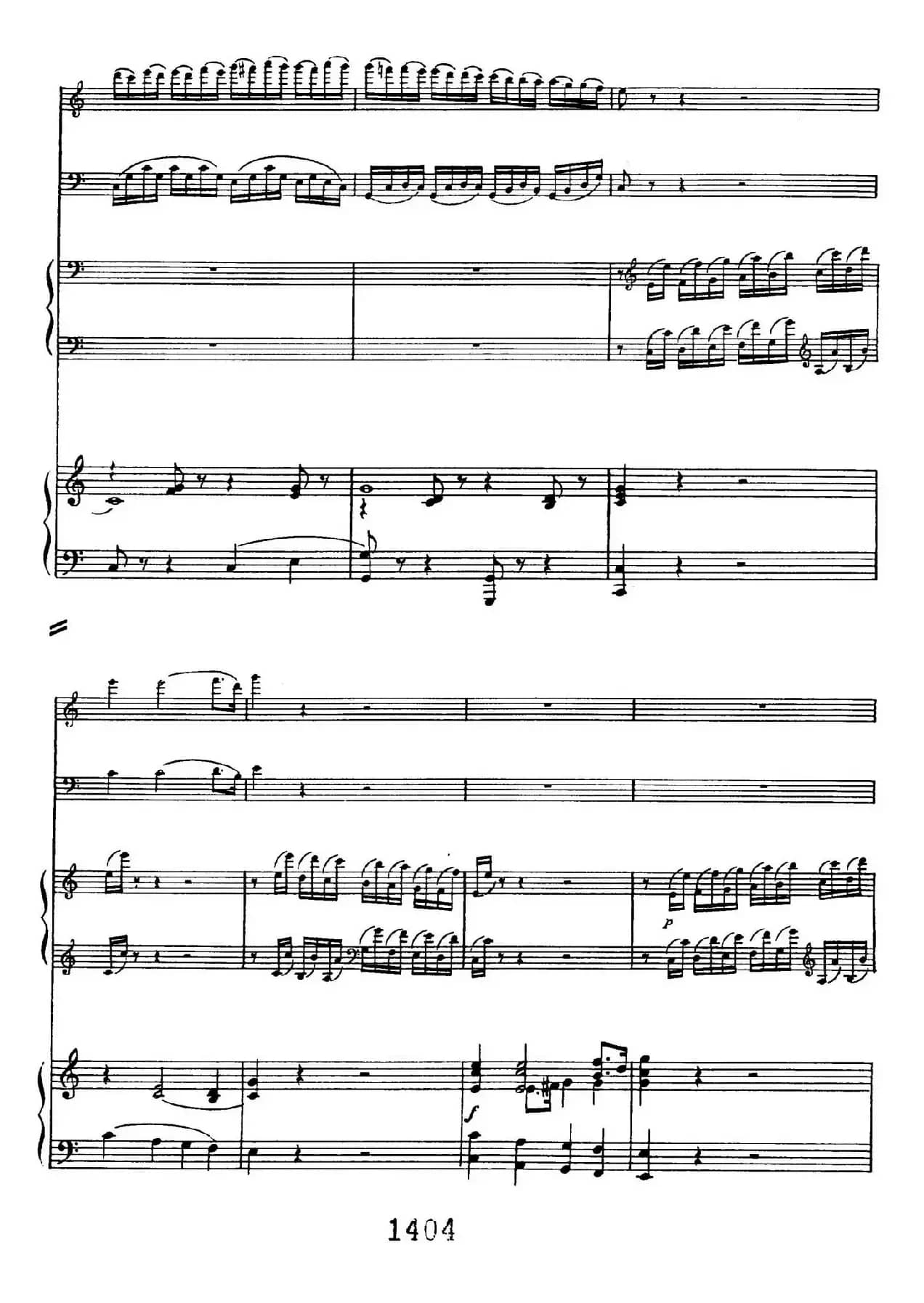 Triple Concerto in C Major Op.56(C大调三重协奏曲·双钢琴·Ⅰ)