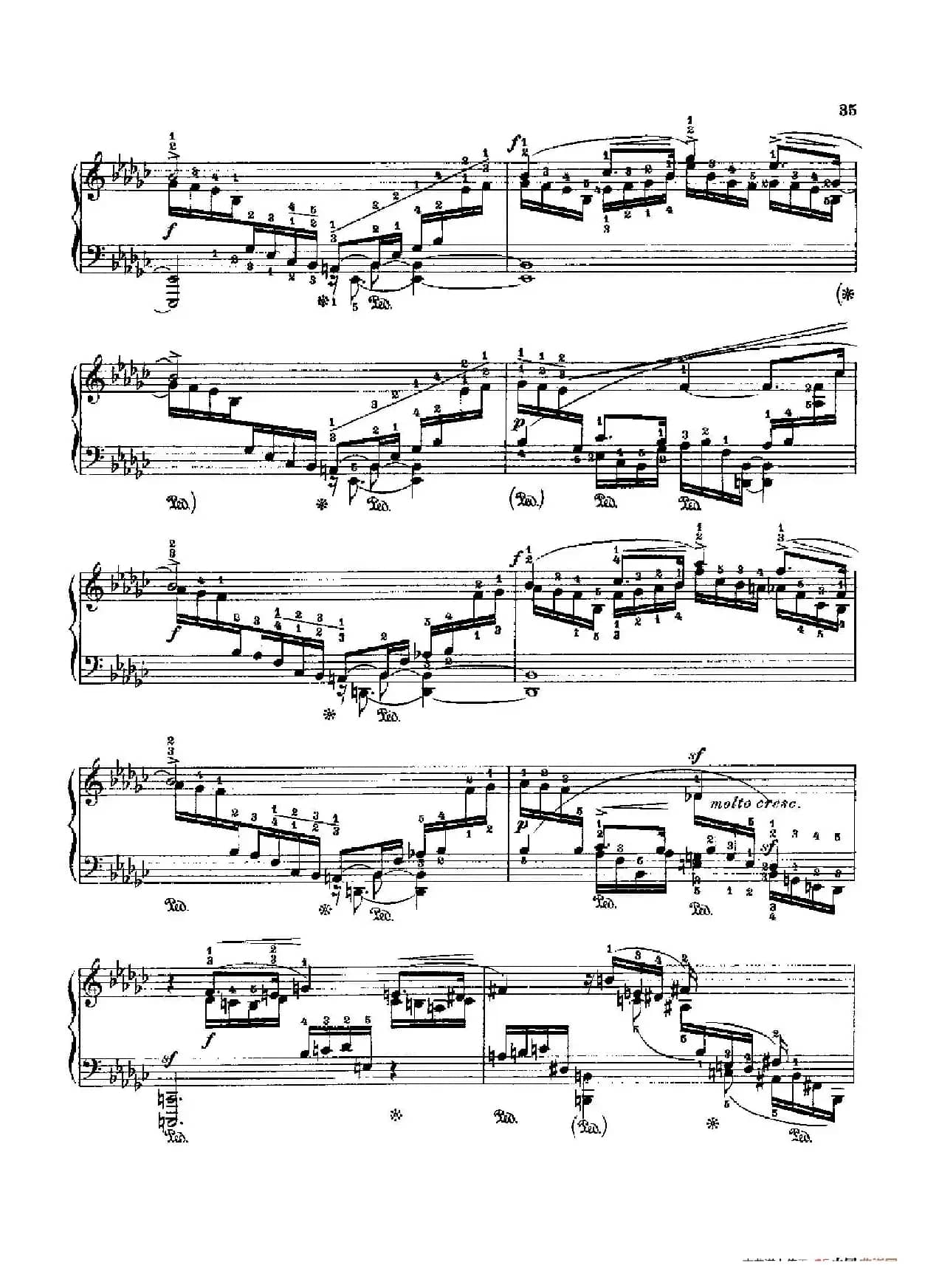 53首以肖邦练习曲为素材而作的练习曲（No.16A）