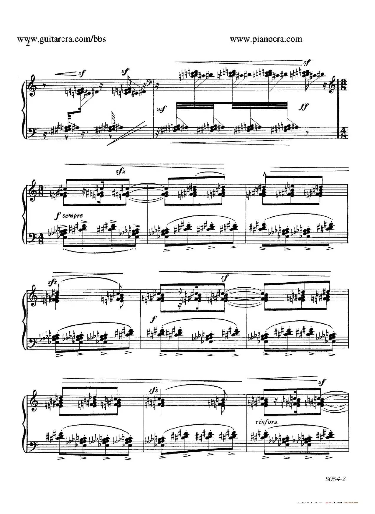 Danse Sauvage Op.13 No.2（野人之舞）