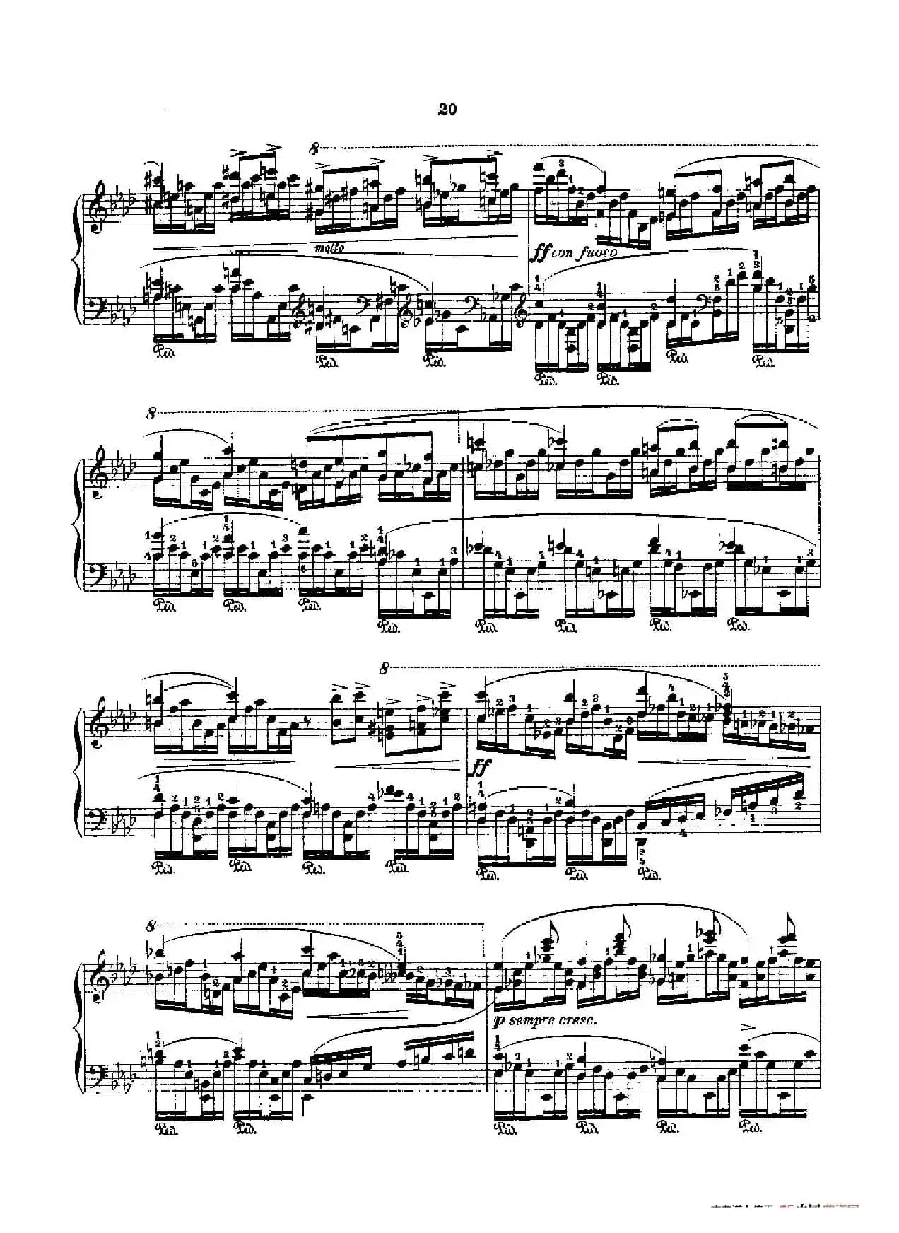 53首以肖邦练习曲为素材而作的练习曲（No.24）