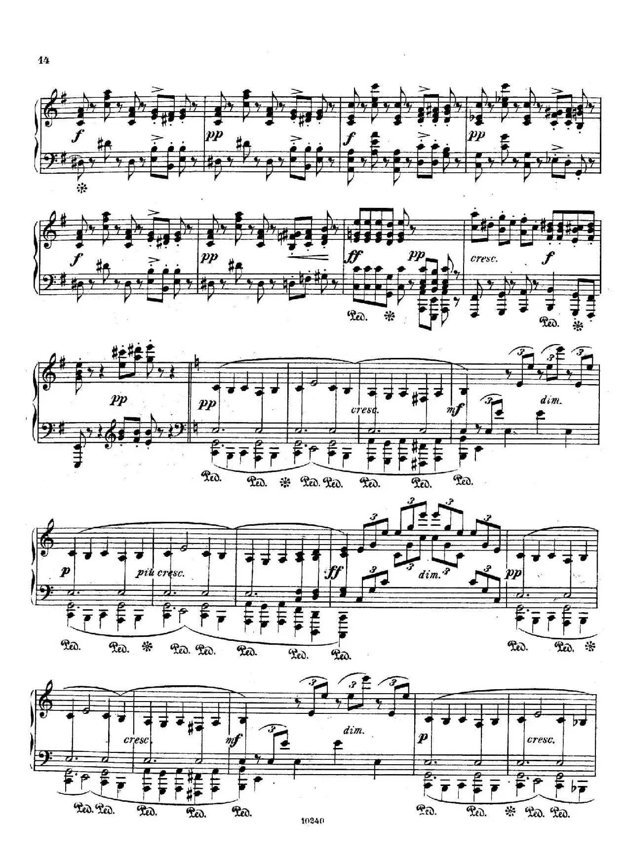 Etudes Rythmiques Op.149（节奏练习曲集）（4）