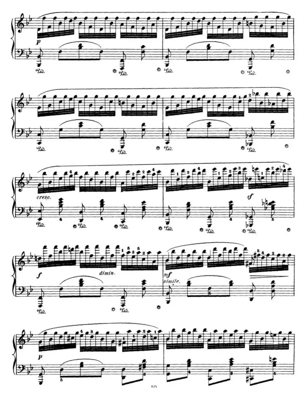 50首车尔尼Op.740钢琴手指灵巧技术练习曲（NO.19）