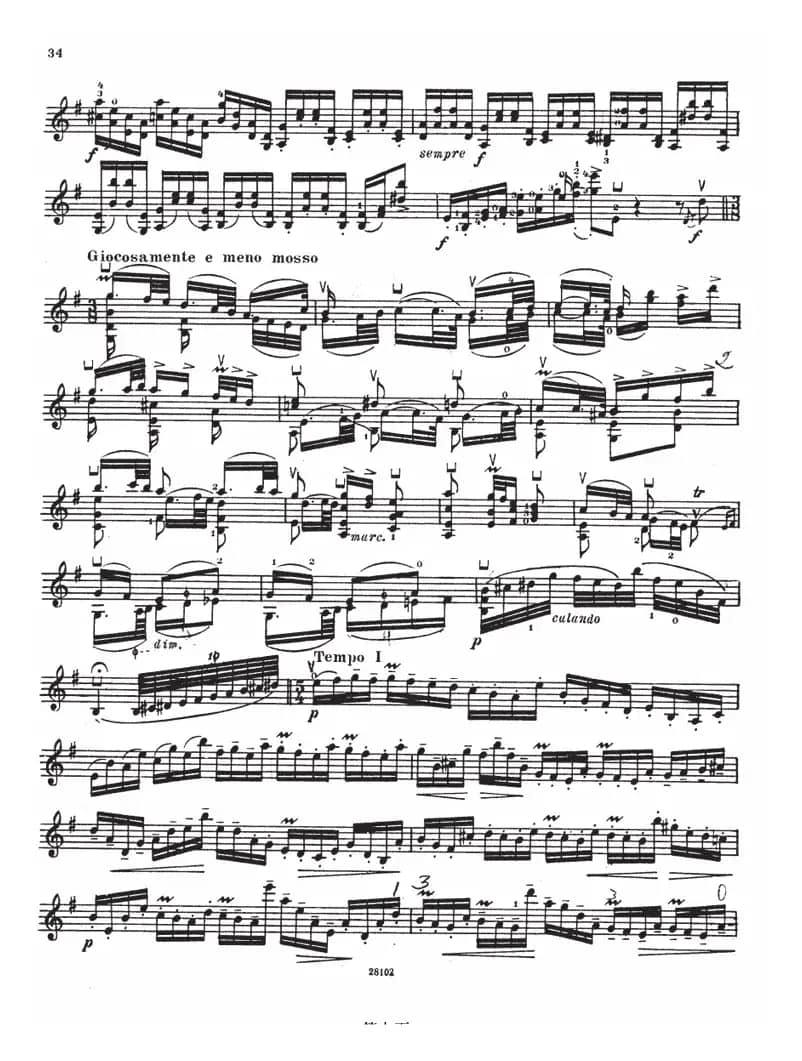 SONATE No4（伊萨伊小提琴奏鸣曲）