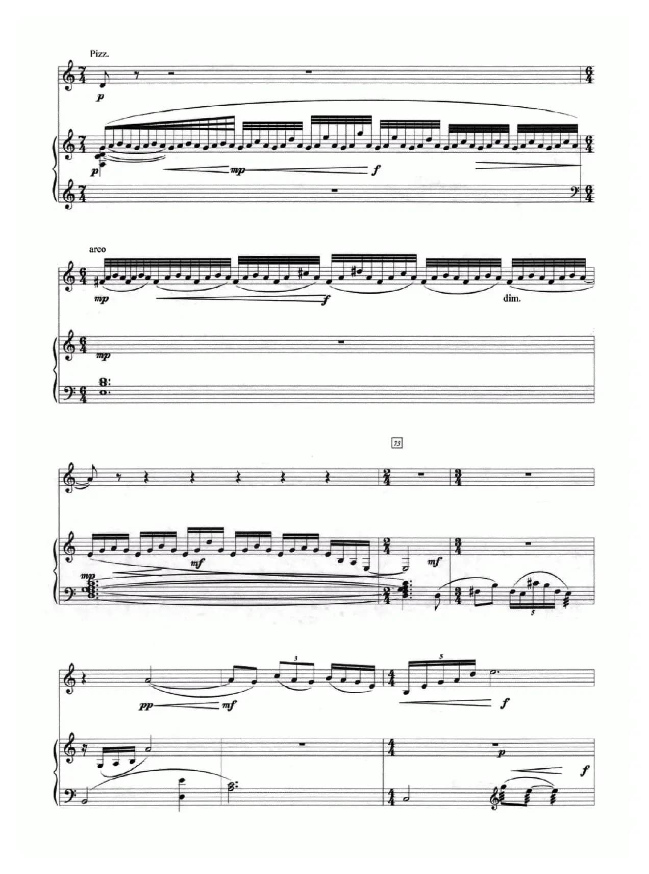 绿草涟漪（为中音马头琴与扬琴而作）