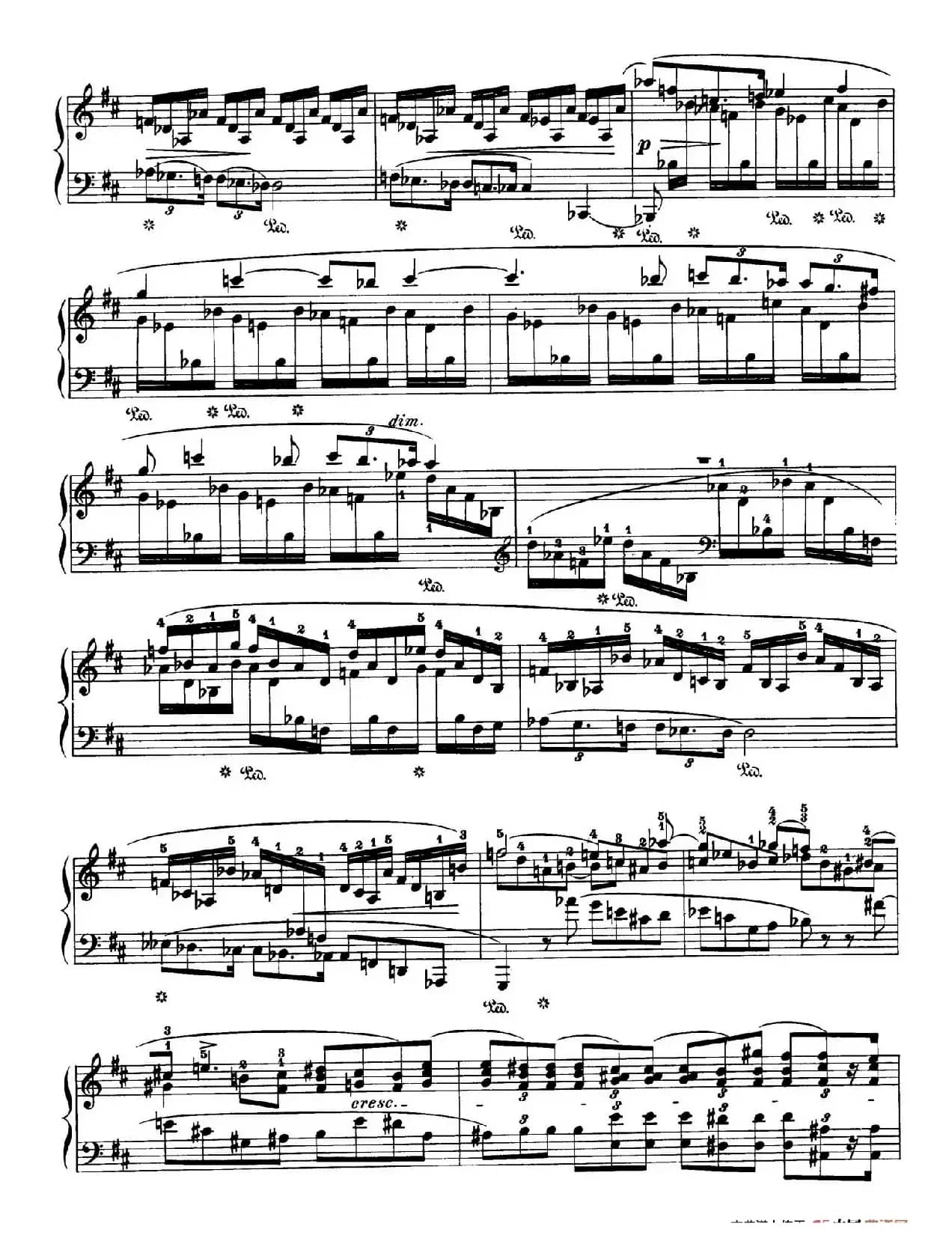 Piano Sonata No.3 in b Minor Op.58(b小调第三钢琴奏鸣曲·第一乐章)