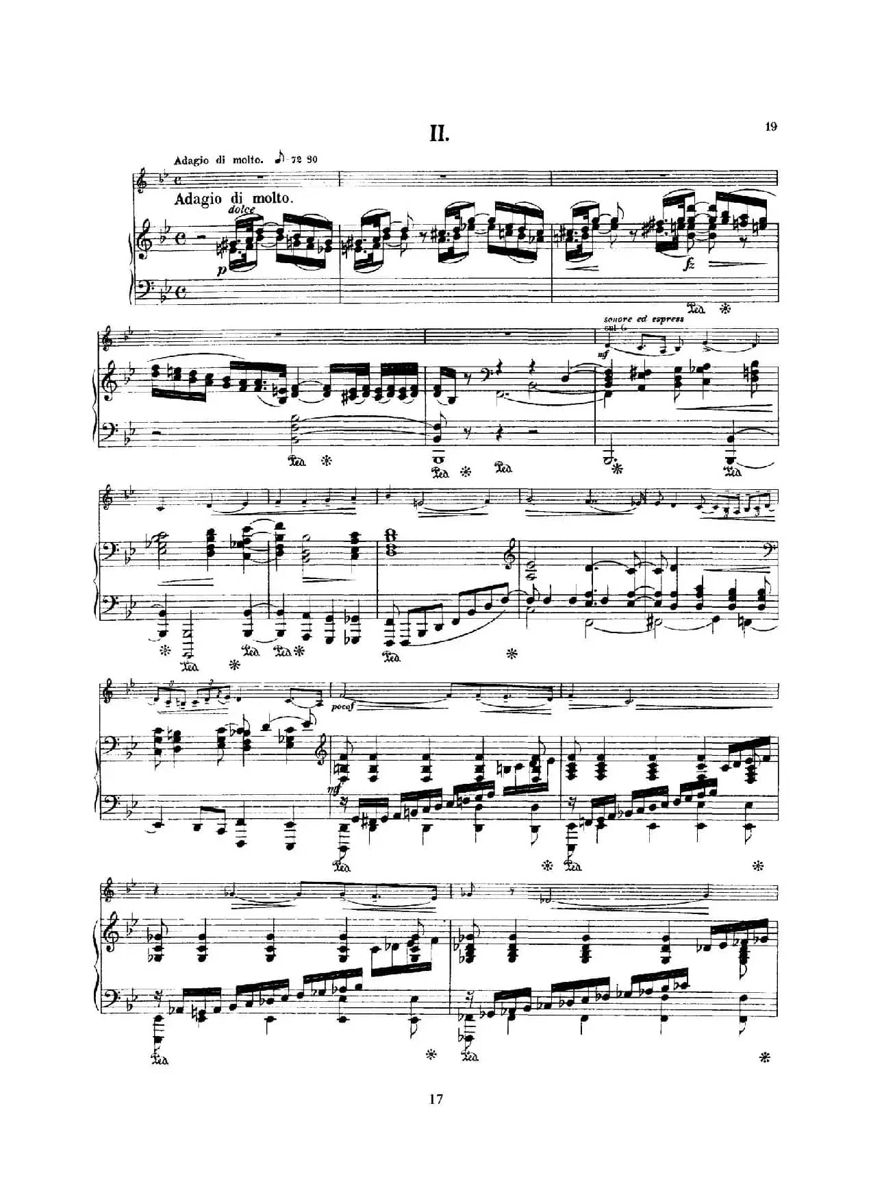 Concerto in D Minor Op.47（小提琴+钢琴伴奏）