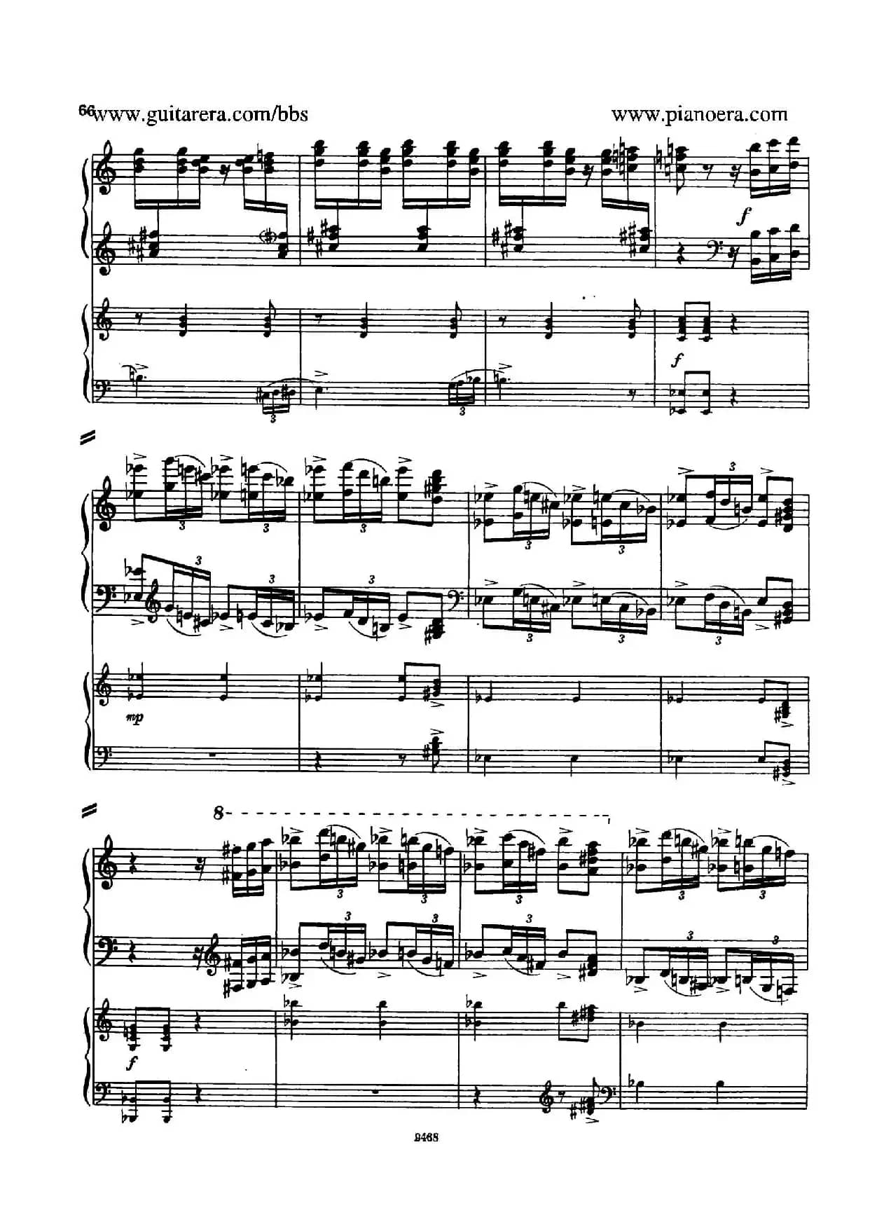 Piano Concerto in D-flat Major Op.37（降D大调钢琴协奏曲·Ⅲ·双钢琴）