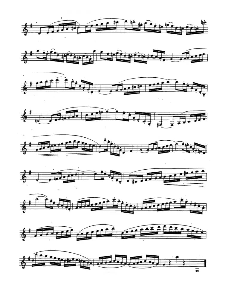 单簧管考级教材·第六级