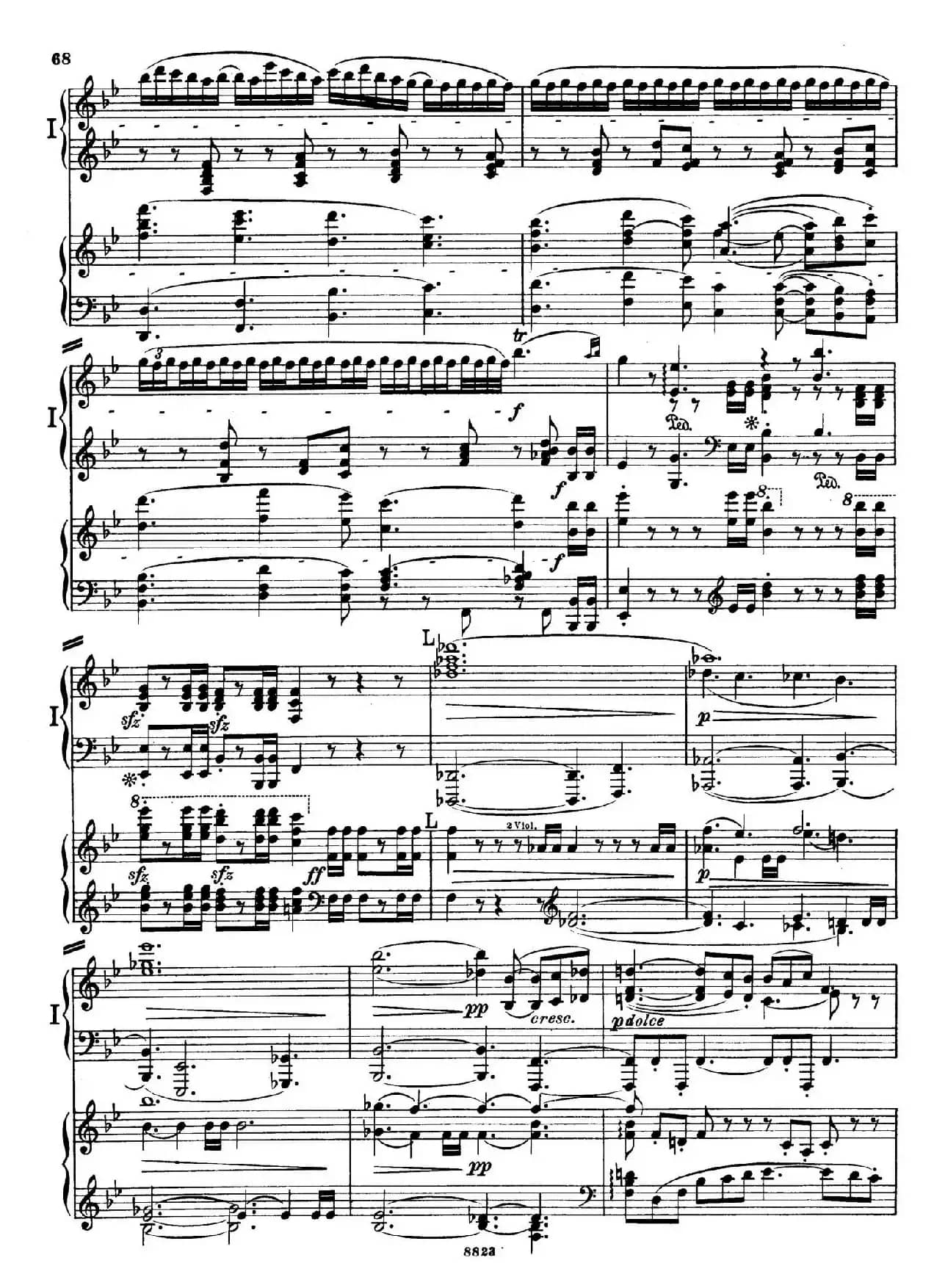 d小调第九交响曲 Op.125(双钢琴P63——72)