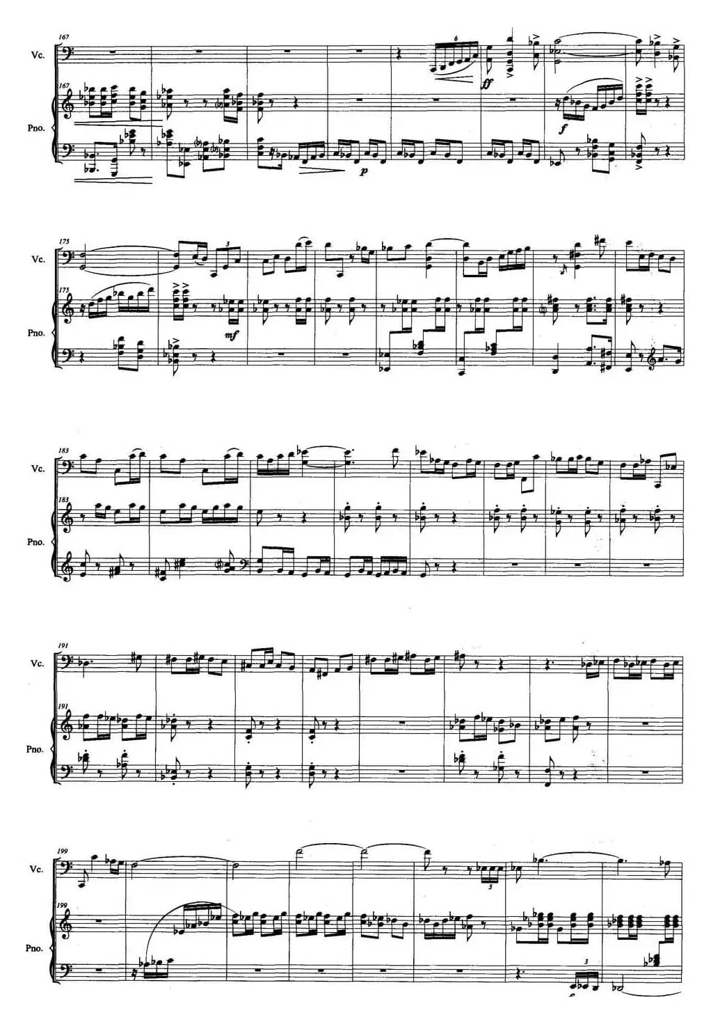 随想曲（大提琴+钢琴）