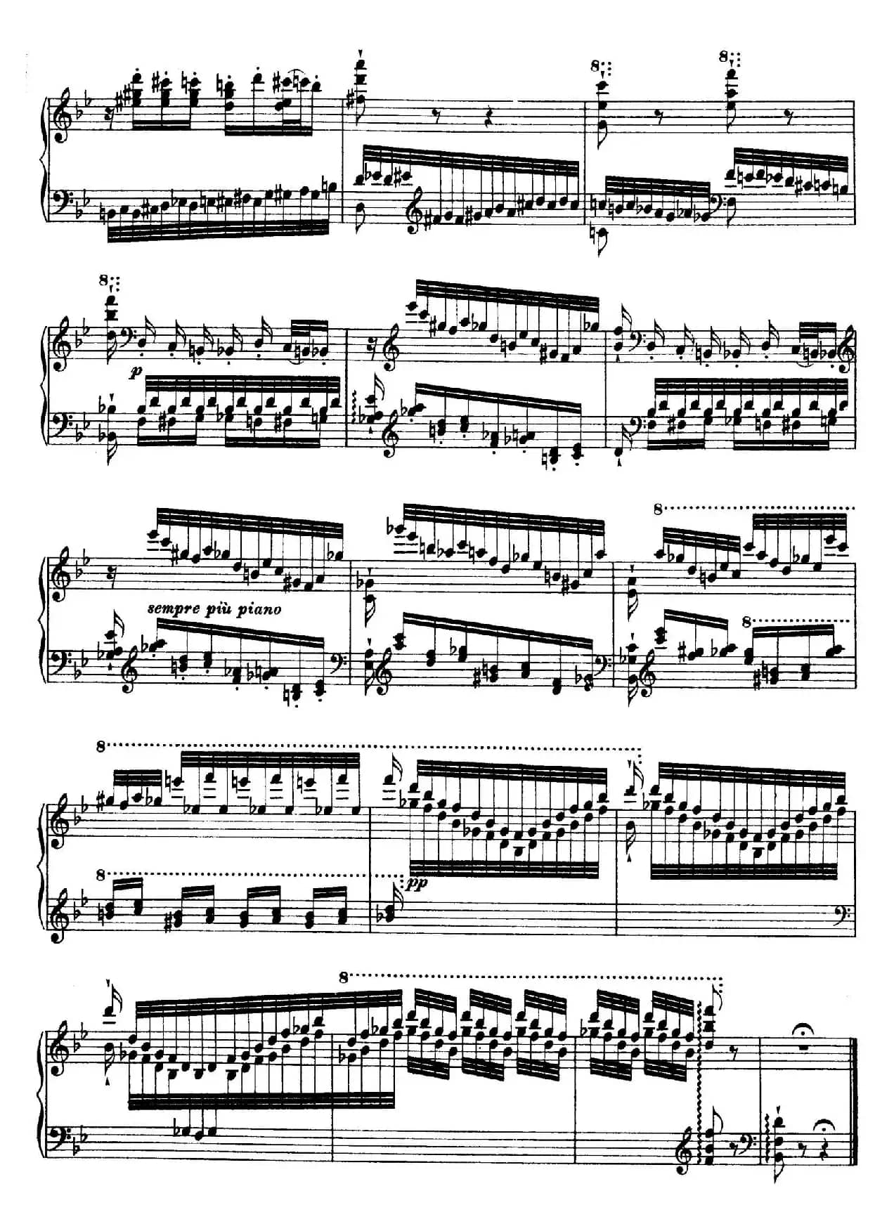 12 Etudes d'execution Transcendante S.139（12首超技练习曲·5）