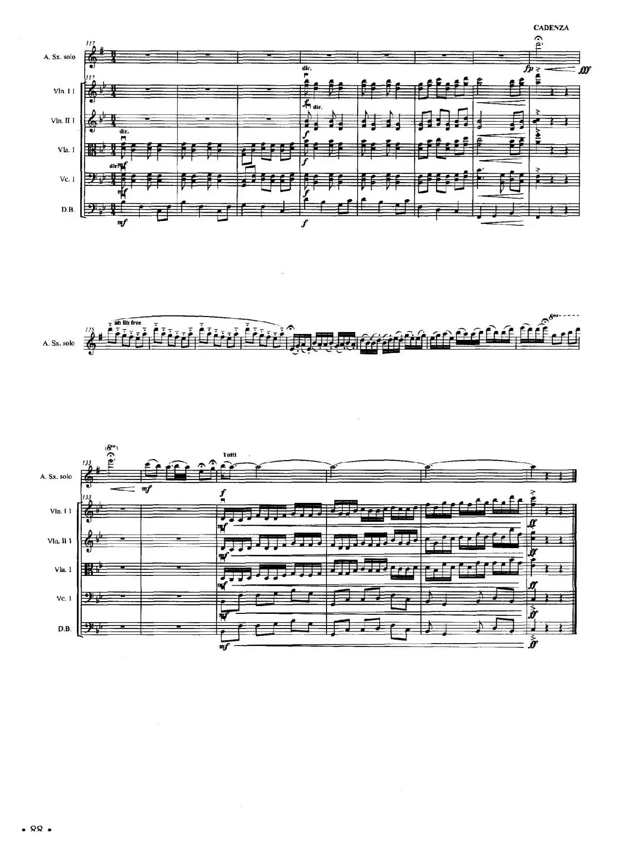 道情（萨克斯+弦乐队总谱）