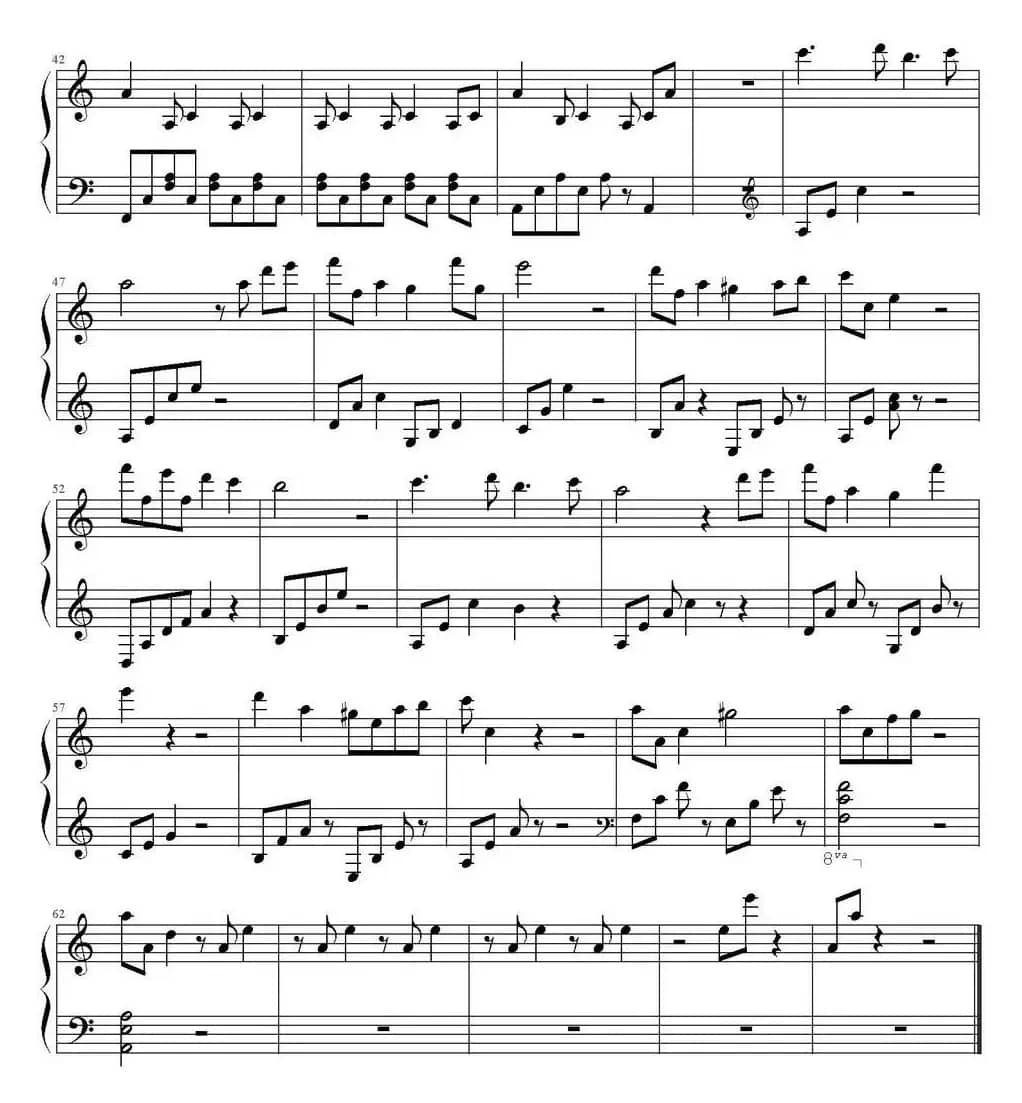 《胜女的代价》插曲（悲怆奏鸣曲第三乐章慢板）