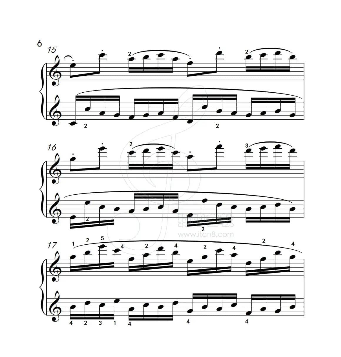 练习曲 10（克拉莫钢琴练习曲60首）