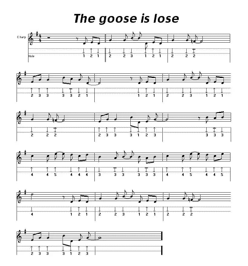 The goose is lose（布鲁斯）