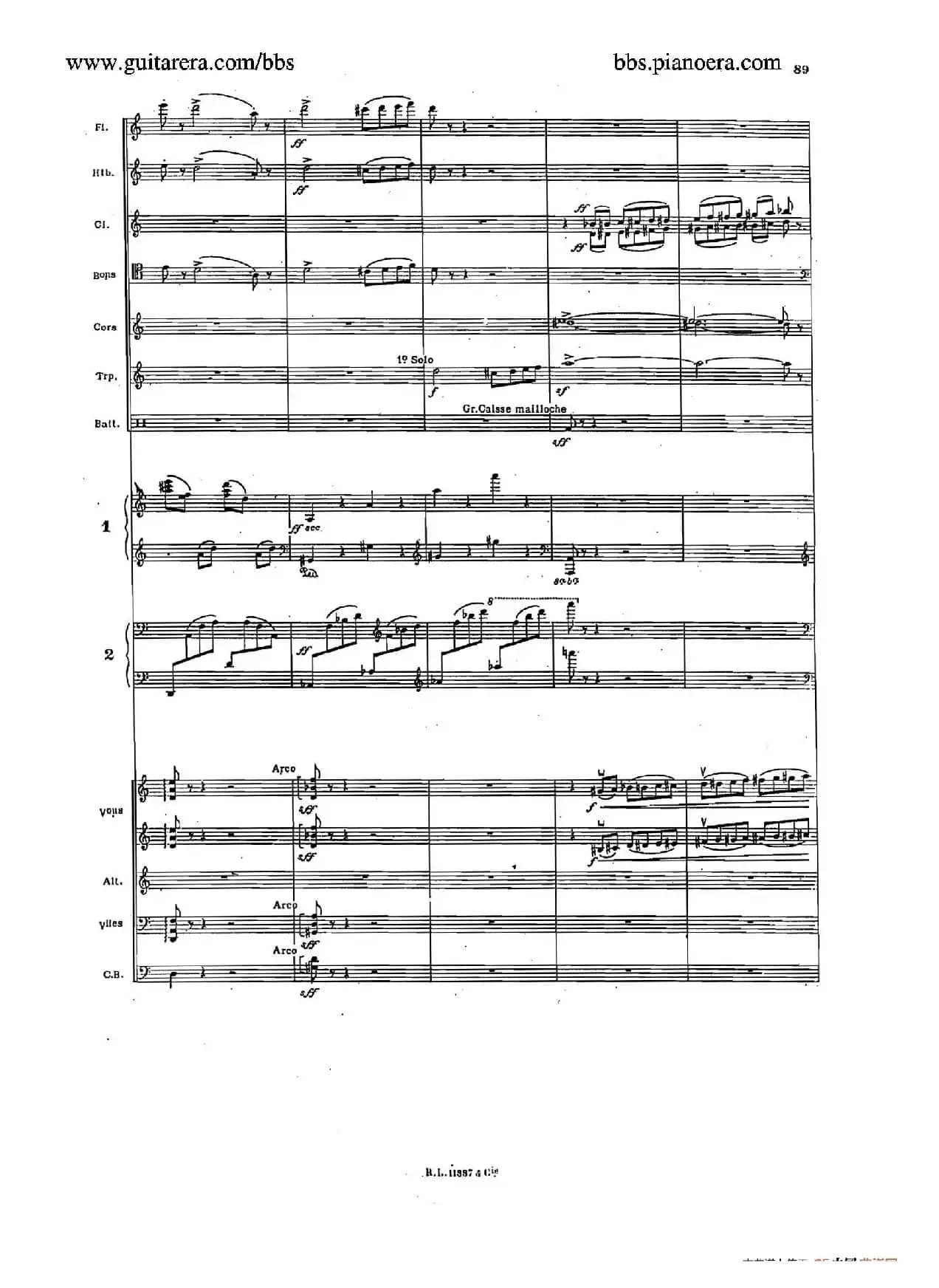 Concerto for 2 Pianos in d Minor（d小调双钢琴协奏曲·总谱）