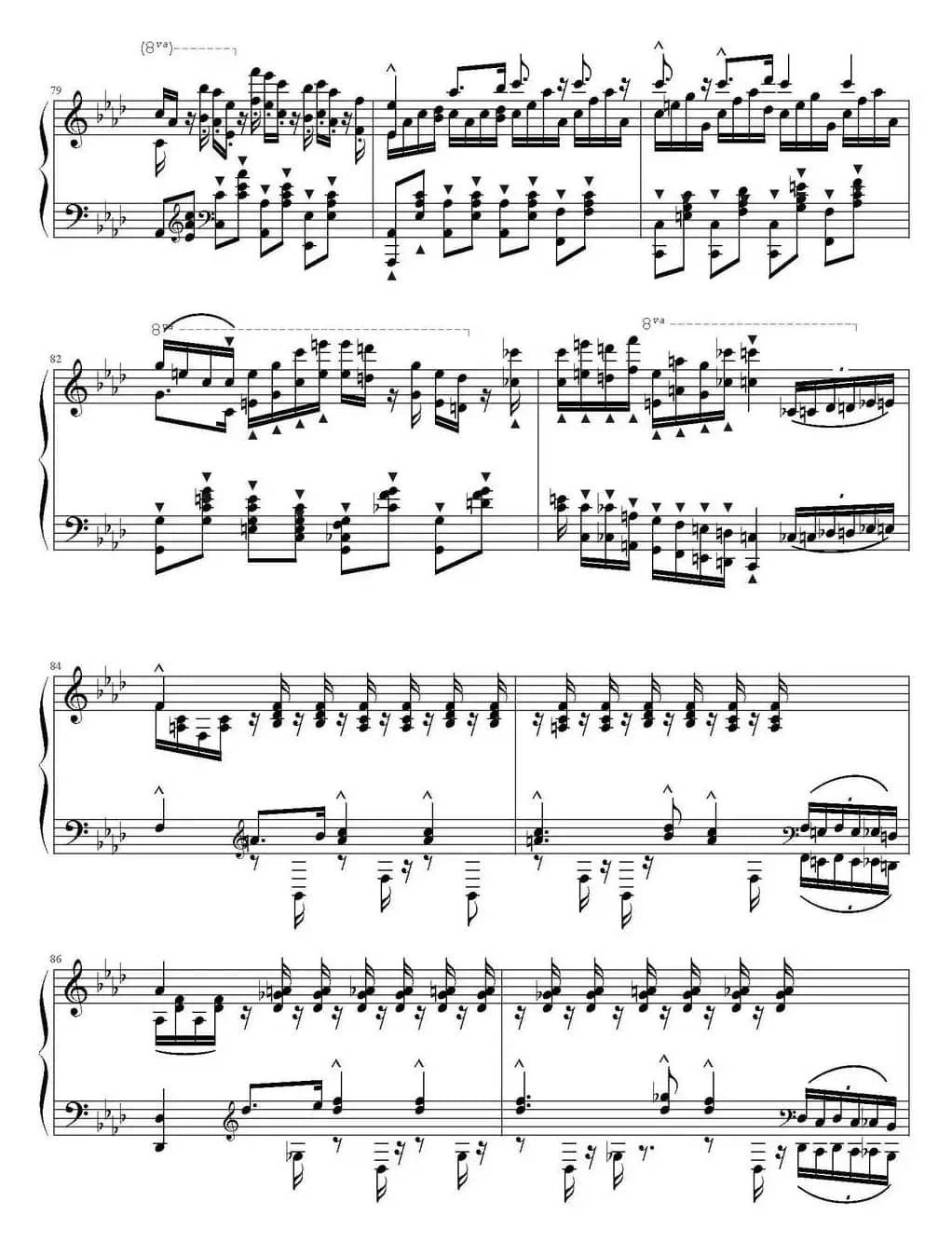 李斯特《创世六日华丽变奏曲》终章 