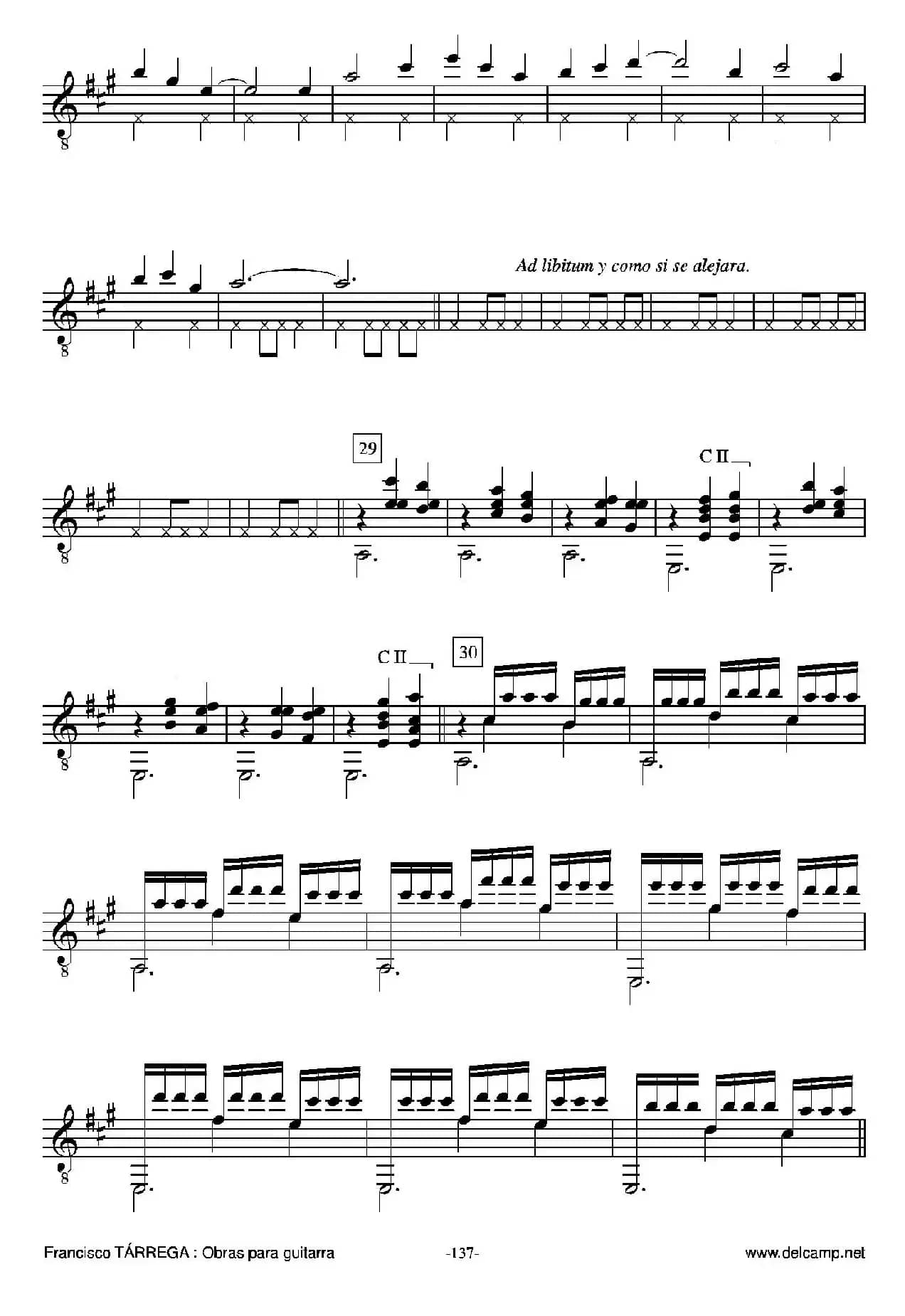 《塔雷加作品全集》第7部分（古典吉他）