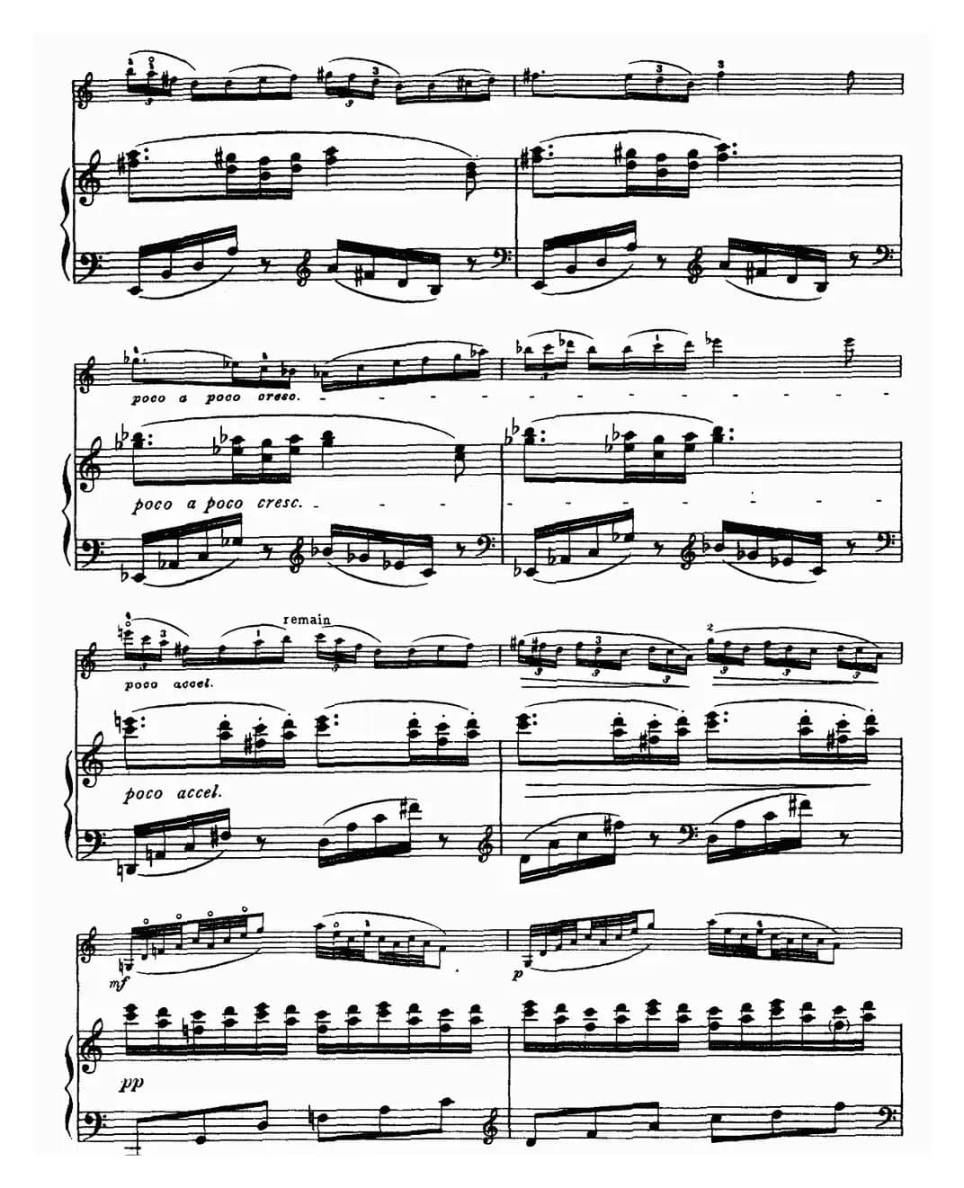 夜曲（格里格作曲版、小提琴+钢琴伴奏）