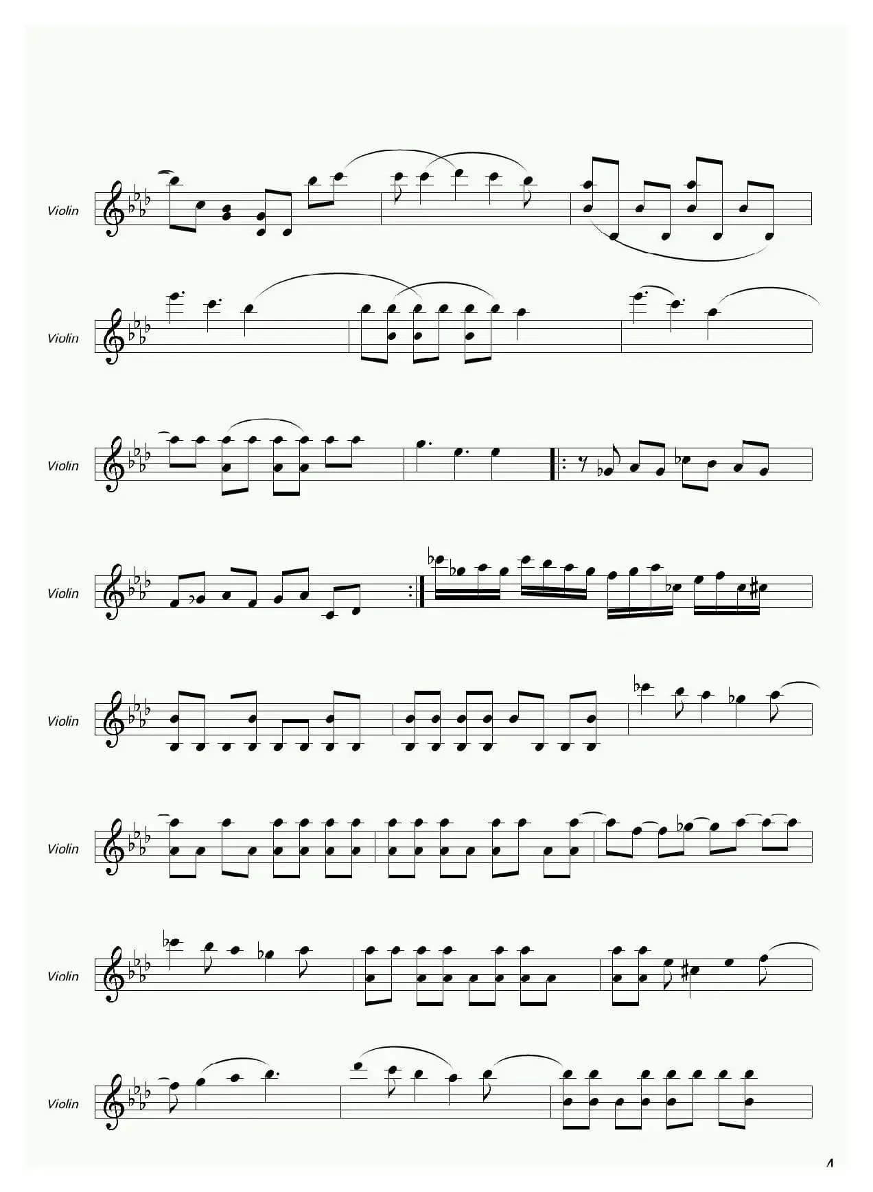 冰雪奇缘 Let it go（小提琴版）