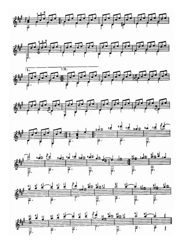 大霍塔（古典吉他）