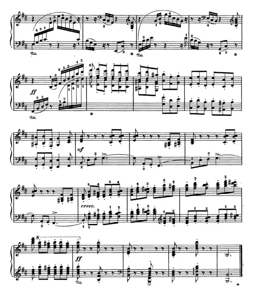 柴可夫斯基 四季 8月 收获 b小调 Harvest B minor