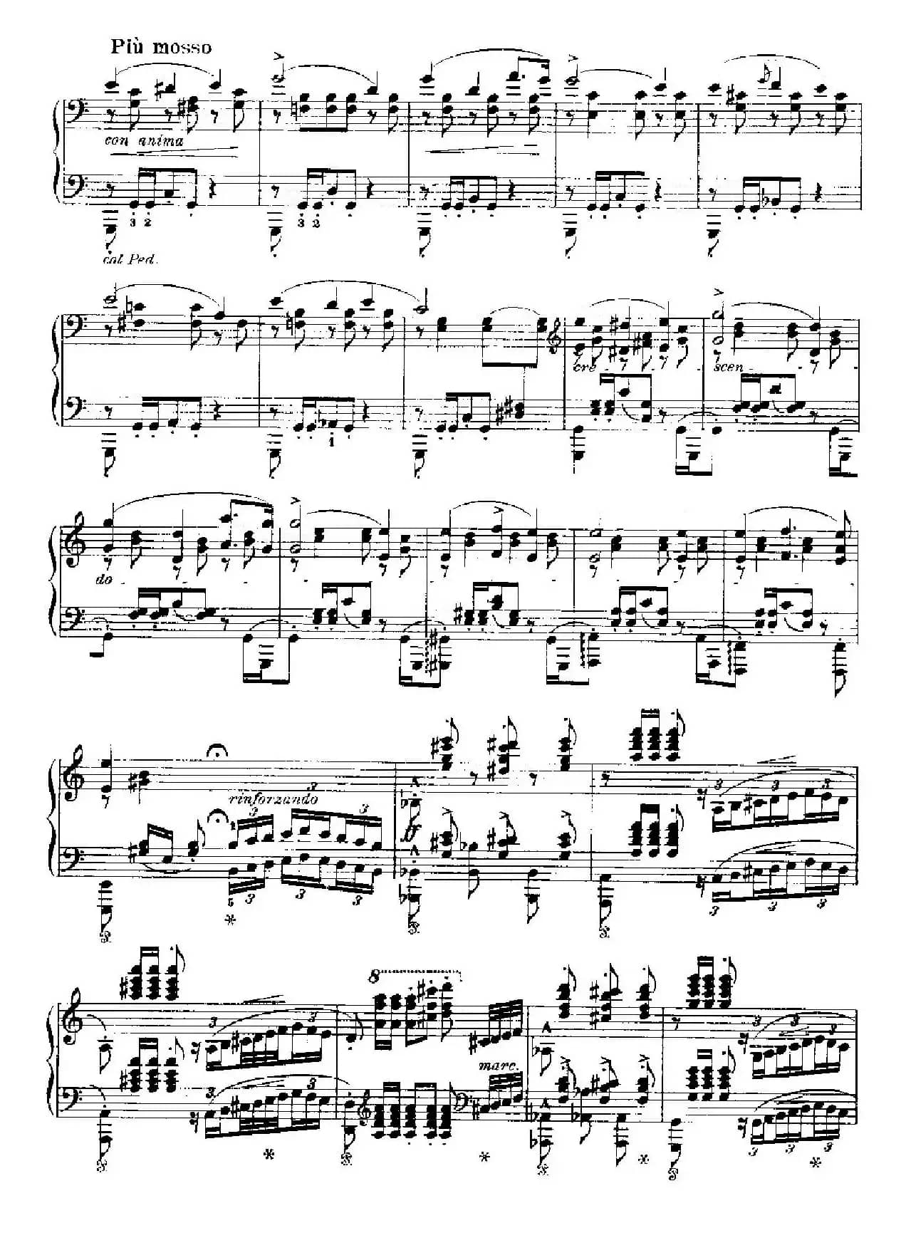 Two Polonaises S.223（2首波洛奈兹舞曲·c小调）