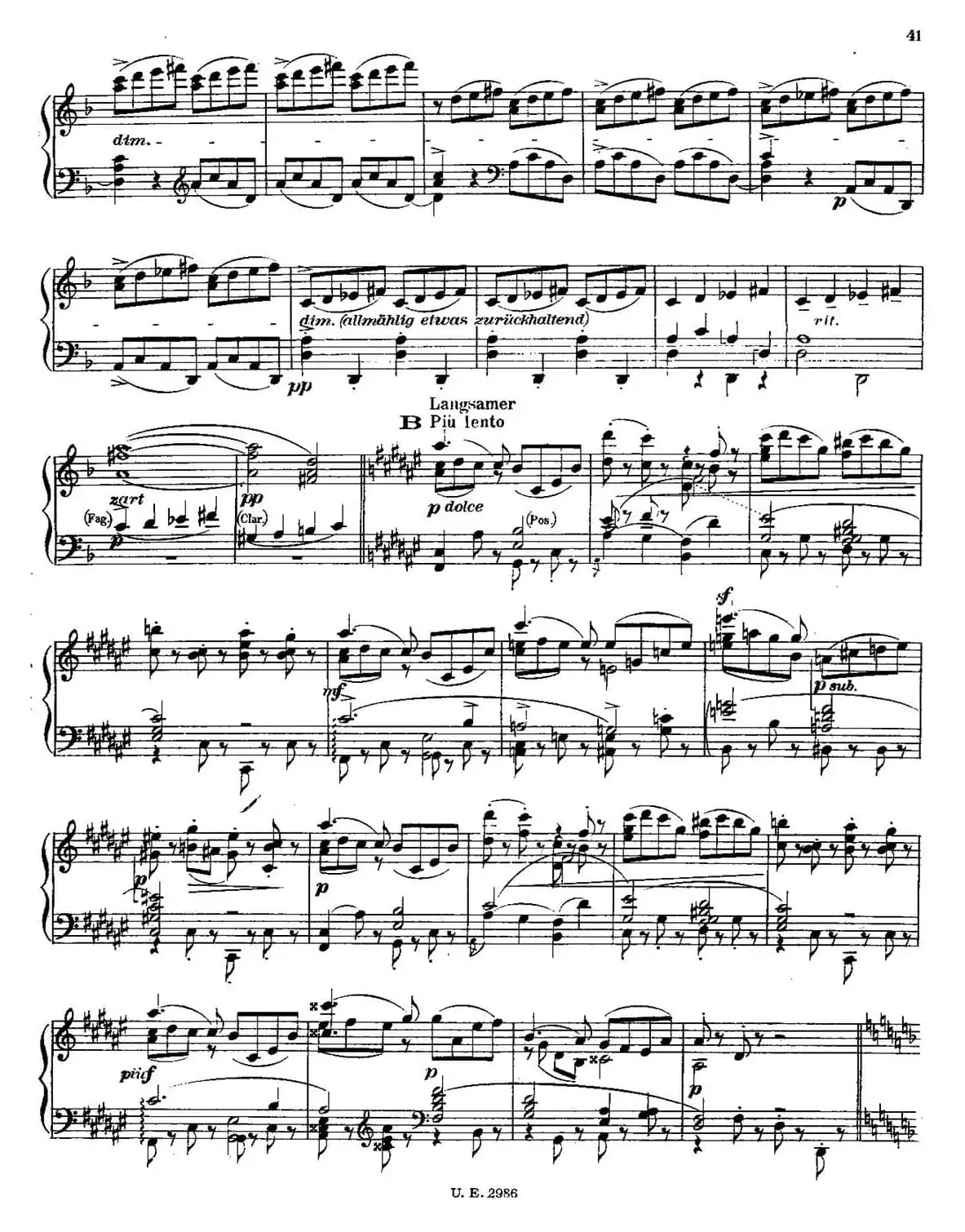 Symphony No.3 in d Minor - Solo Piano（d小调第三交响曲·钢琴独奏版·Ⅳ）