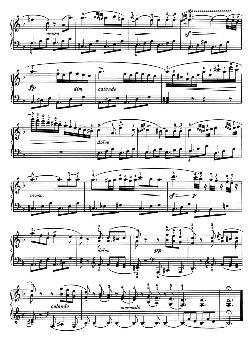 25首车尔尼Op.748练习曲（NO.20）