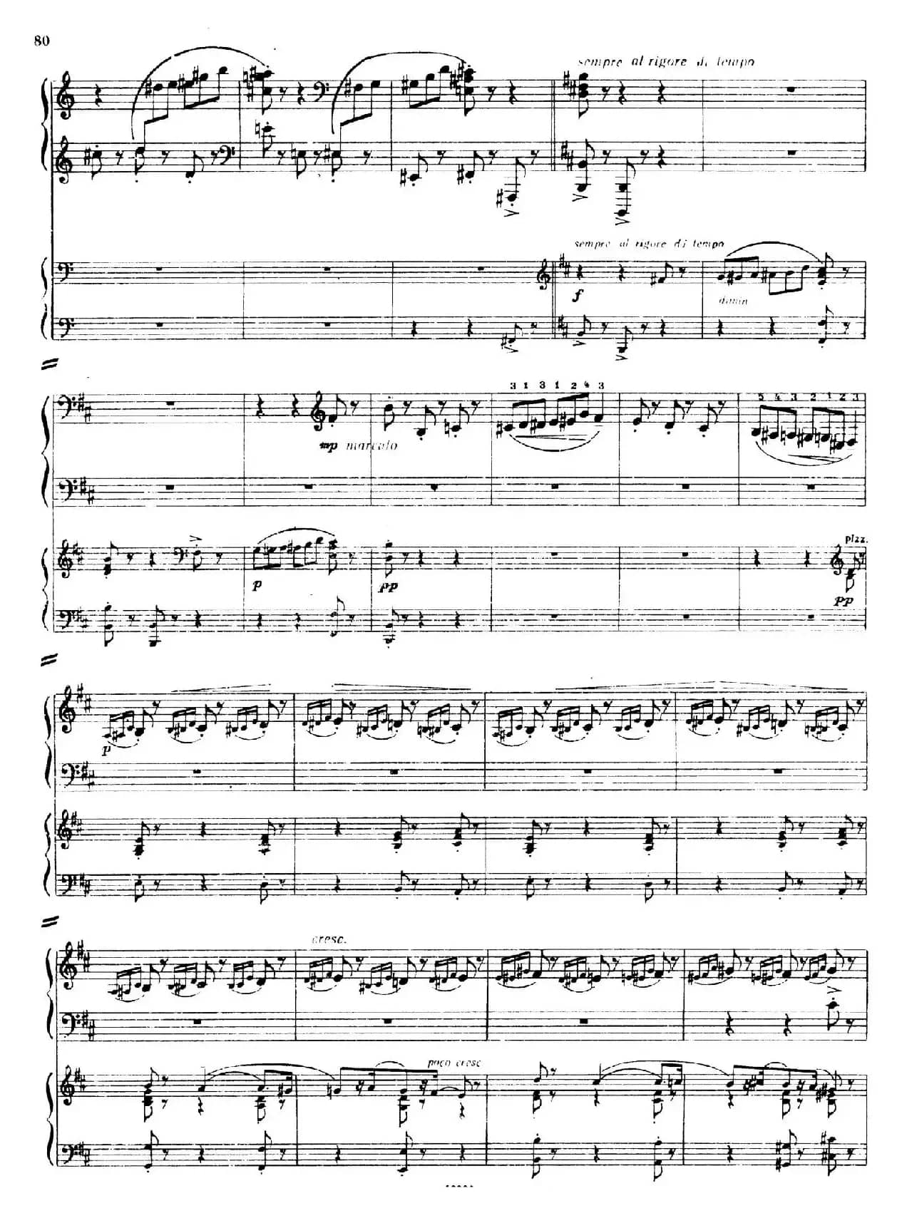 Piano Concerto No.2 in c Minor Op.50（c小调第二钢琴协奏曲·Ⅲ·双钢琴）