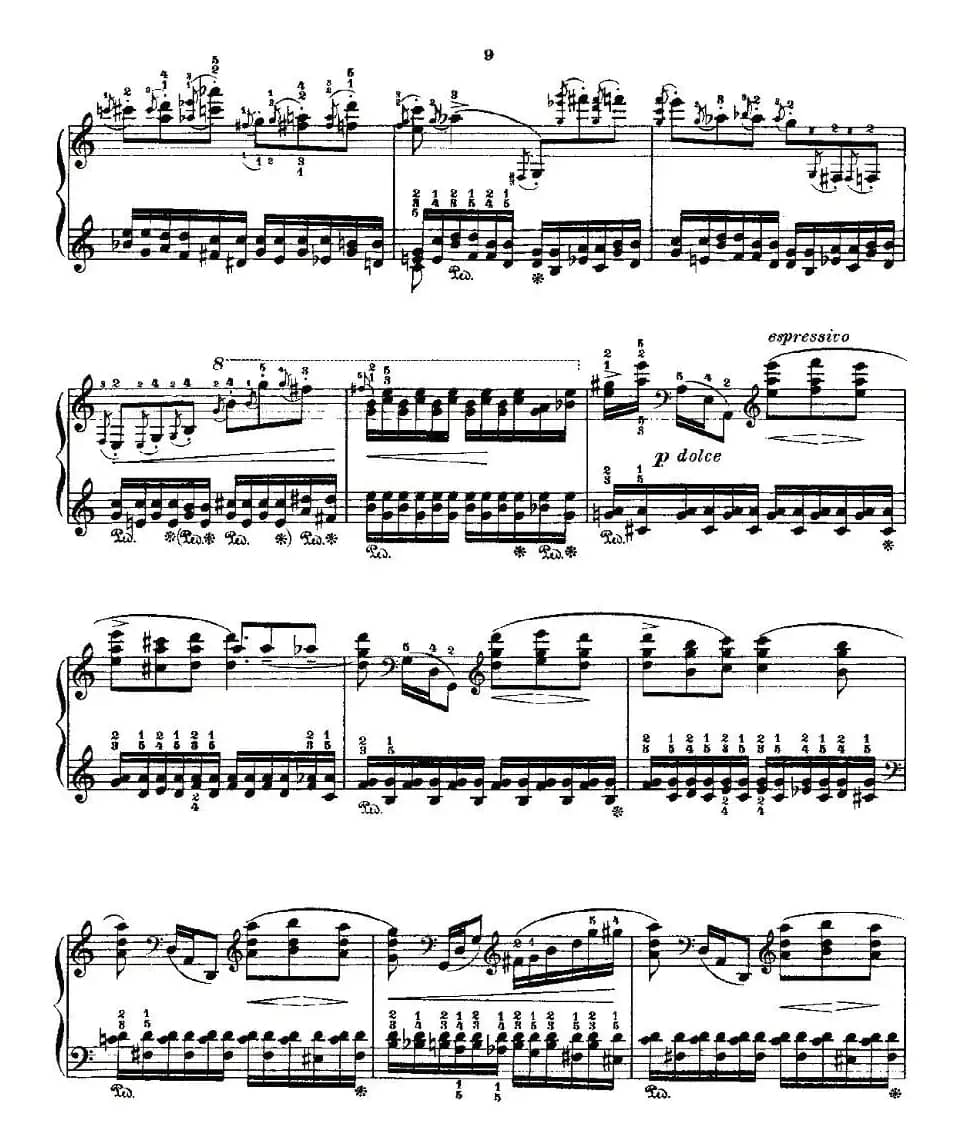 肖邦《练习曲》Fr.Chopin Op.10 No7-1