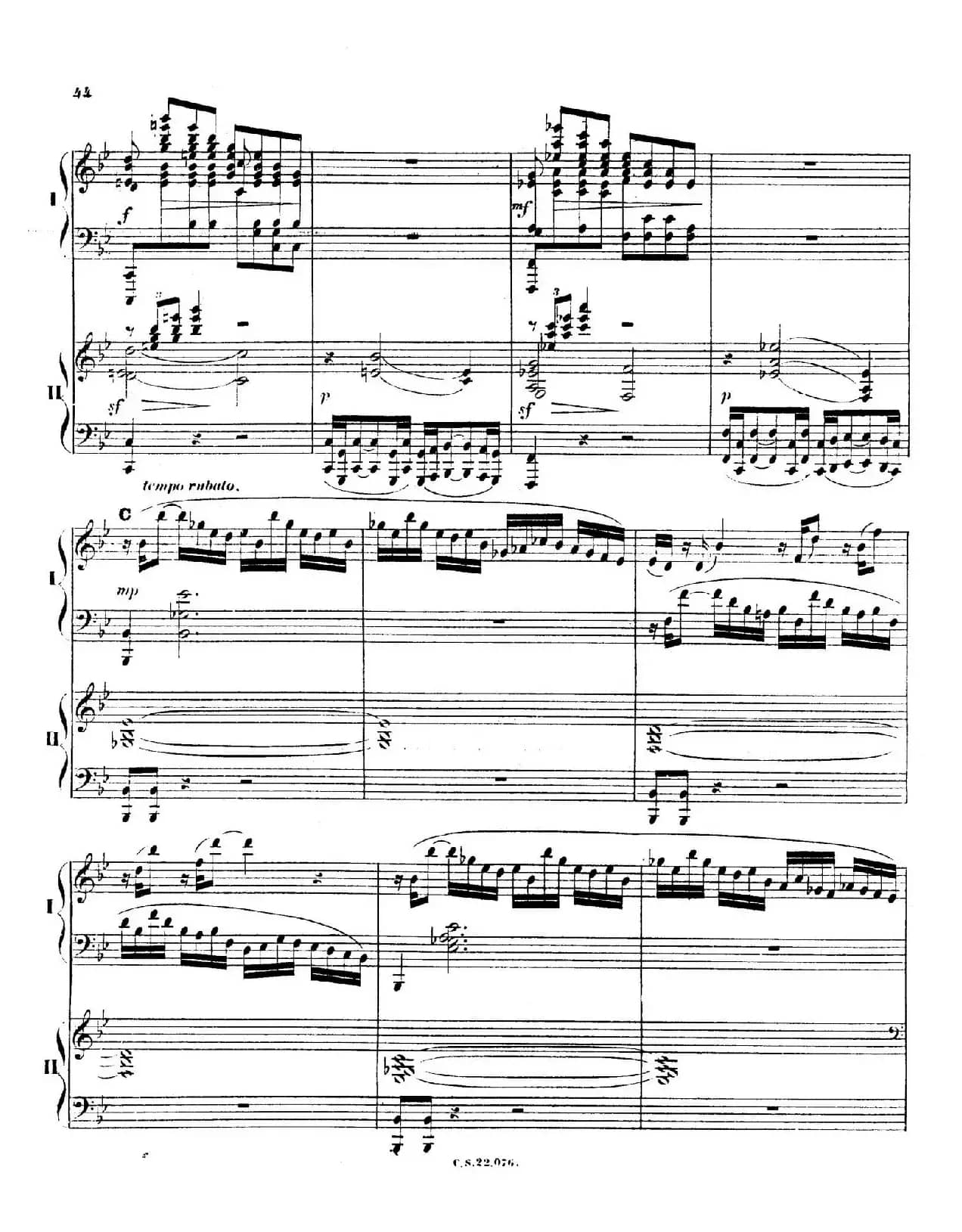 Piano Concerto No.2 in F Major Op.35（F大调第二钢琴协奏曲·Ⅱ·双钢琴）