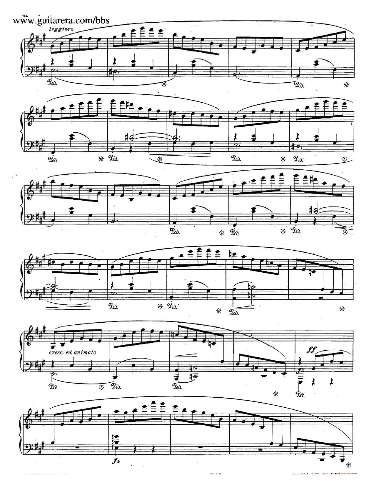 Scherzo no.2 in b-flat Minor Op.31 (降b小调第二谐谑曲)